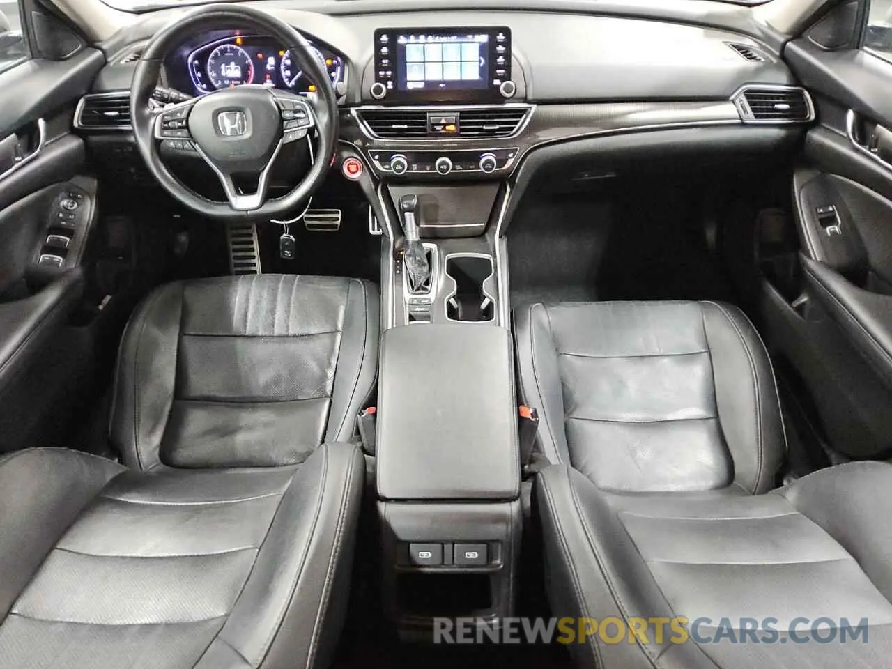 8 fotografías del automóvil dañado 1HGCV1F4XMA027691 HONDA ACCORD 2021