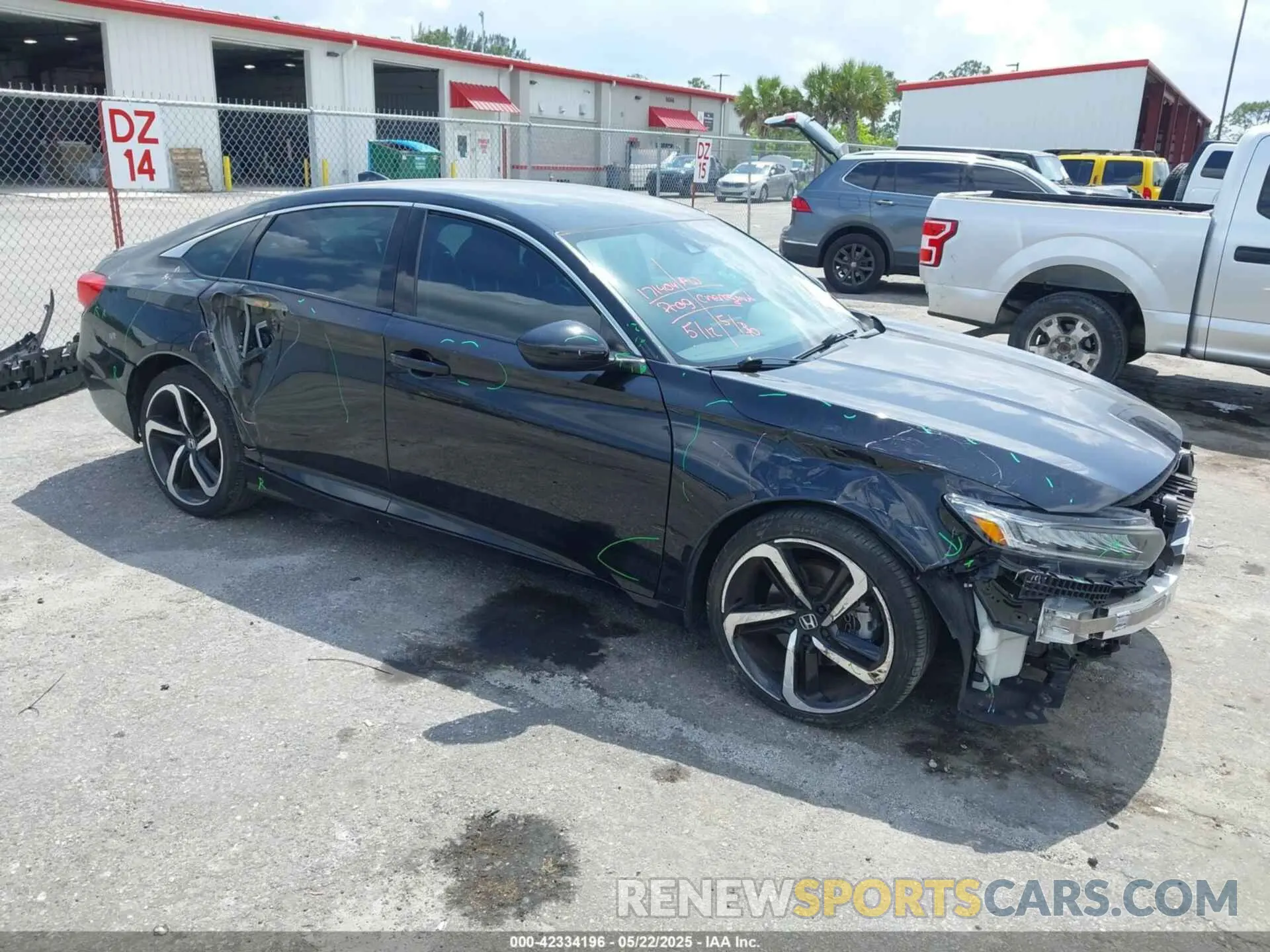 1 fotografías del automóvil dañado 1HGCV1F4XMA043146 HONDA ACCORD 2021