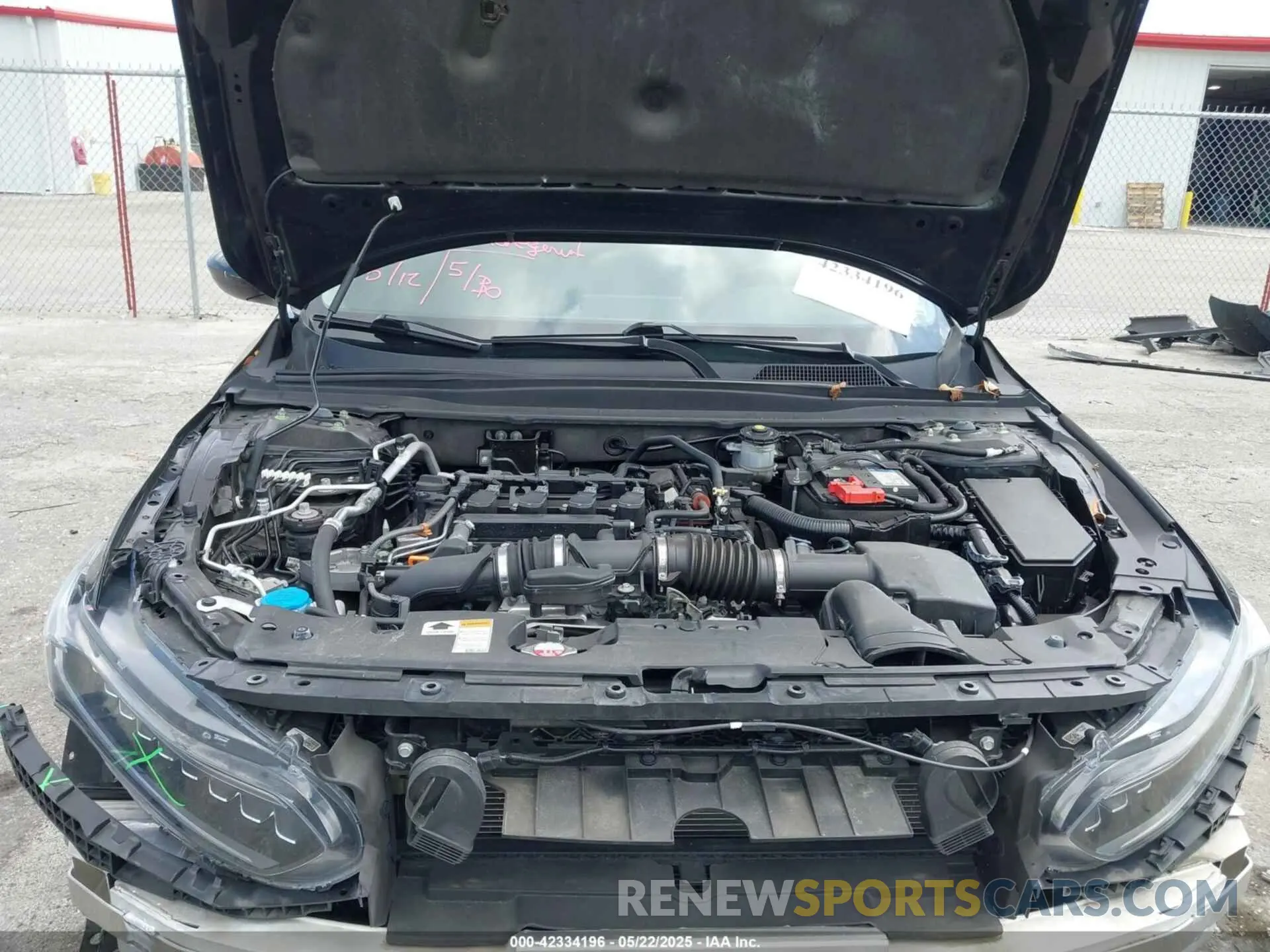10 fotografías del automóvil dañado 1HGCV1F4XMA043146 HONDA ACCORD 2021