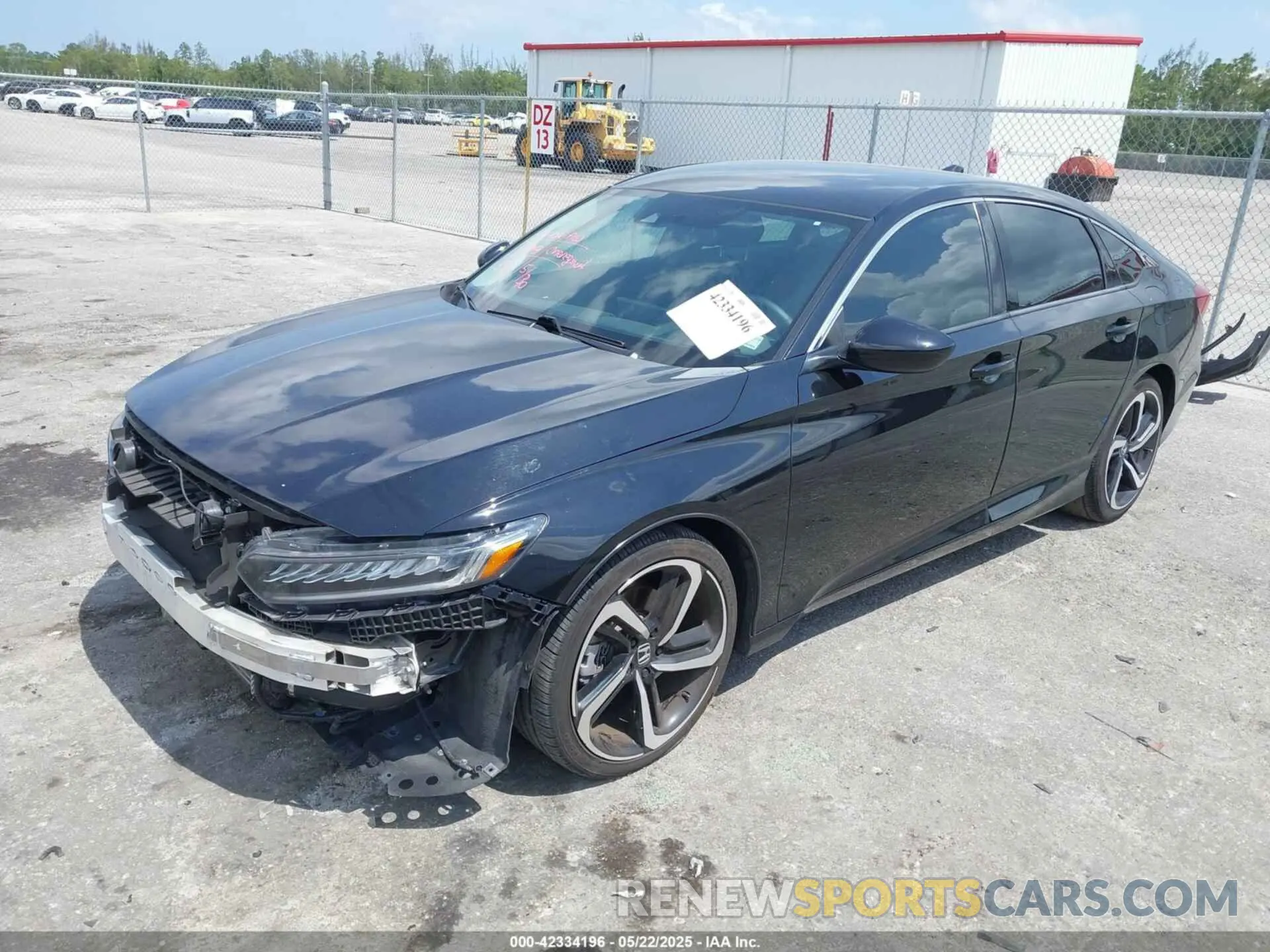 2 fotografías del automóvil dañado 1HGCV1F4XMA043146 HONDA ACCORD 2021