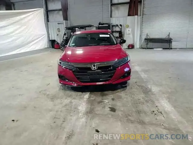 11 fotografías del automóvil dañado 1HGCV1F4XMA115883 HONDA ACCORD 2021