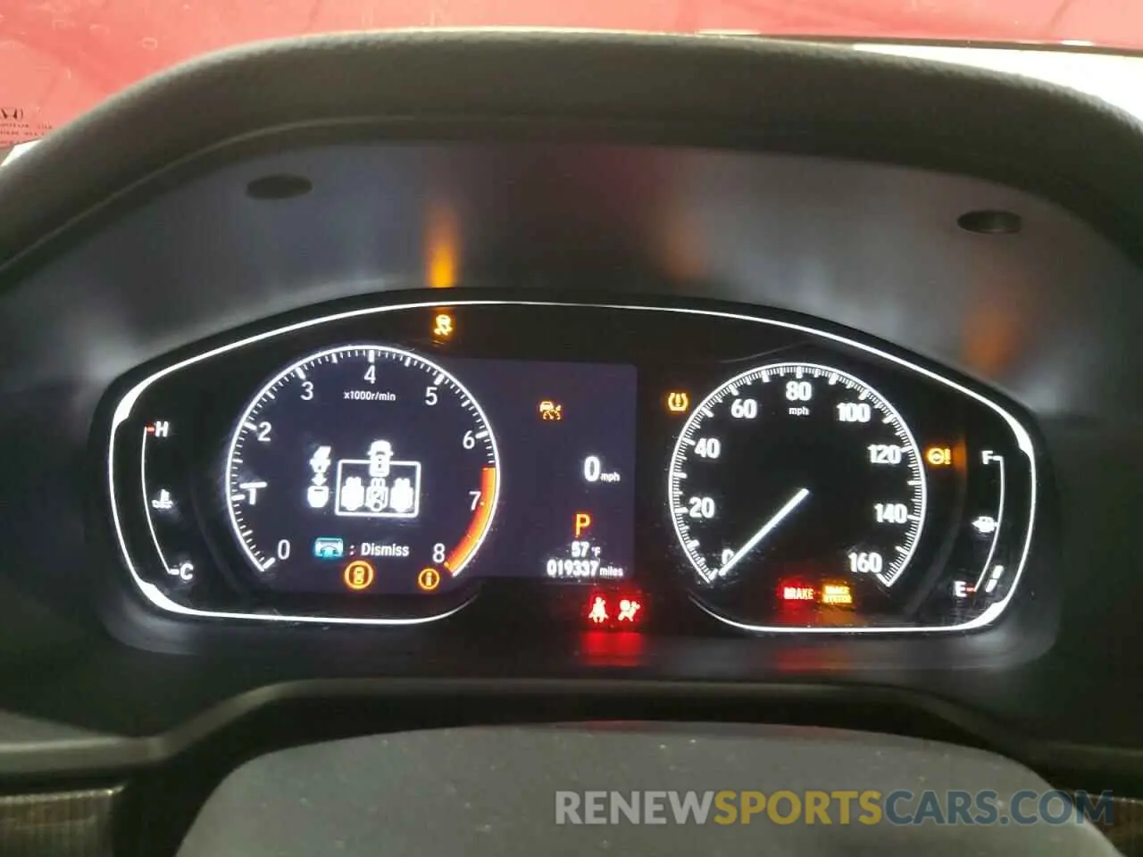 9 fotografías del automóvil dañado 1HGCV1F4XMA115883 HONDA ACCORD 2021