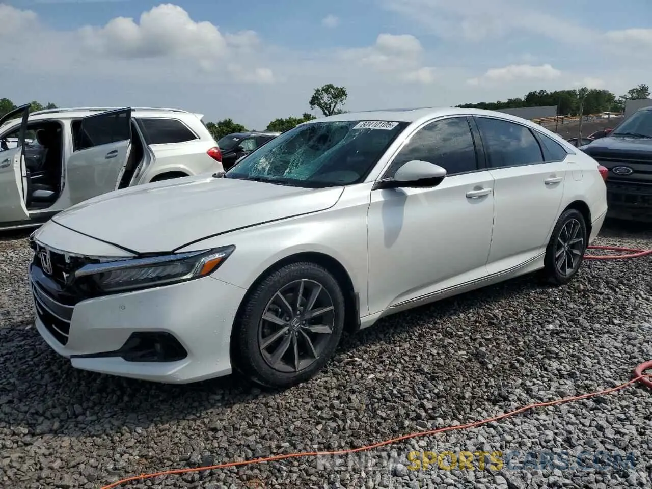 1 fotografías del automóvil dañado 1HGCV1F50MA064225 HONDA ACCORD 2021