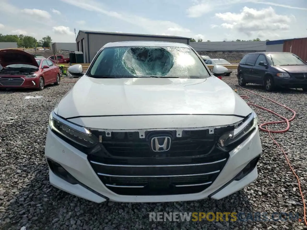 5 fotografías del automóvil dañado 1HGCV1F50MA064225 HONDA ACCORD 2021