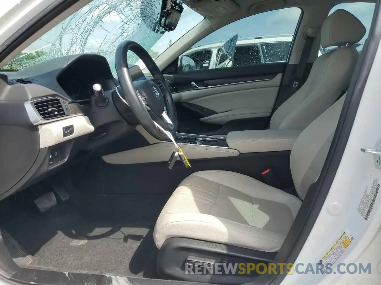 7 fotografías del automóvil dañado 1HGCV1F50MA064225 HONDA ACCORD 2021