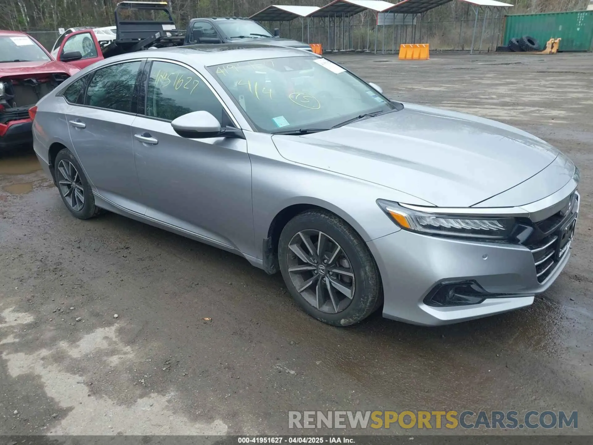 1 fotografías del automóvil dañado 1HGCV1F50MA074463 HONDA ACCORD 2021