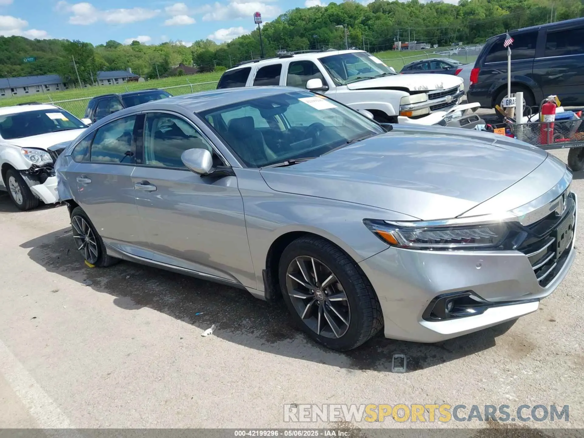 14 fotografías del automóvil dañado 1HGCV1F50MA090405 HONDA ACCORD 2021