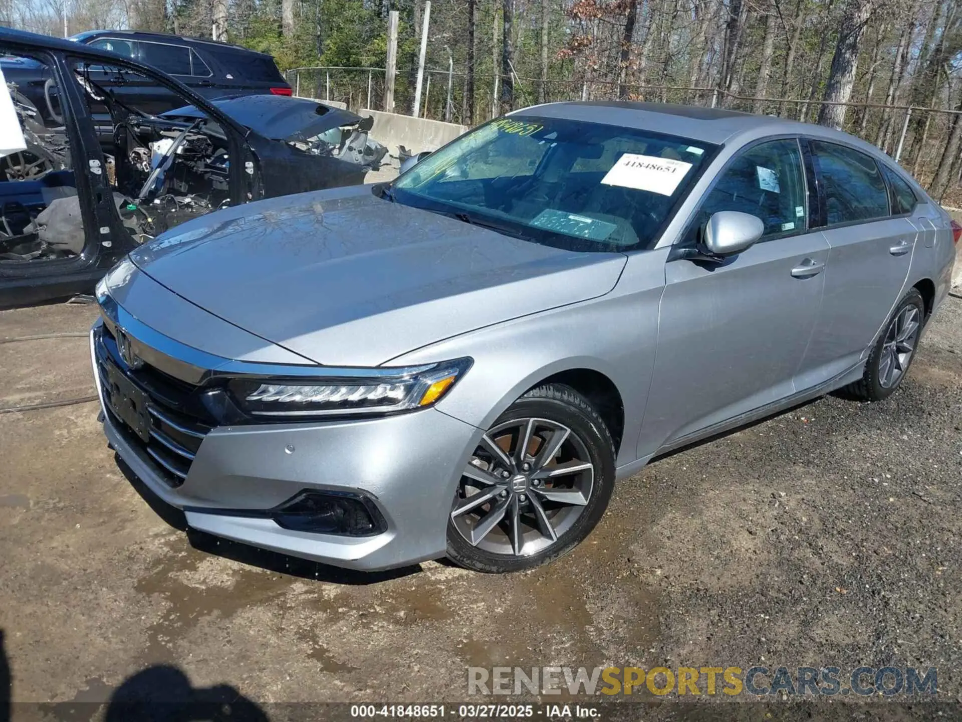 2 fotografías del automóvil dañado 1HGCV1F51MA005913 HONDA ACCORD 2021