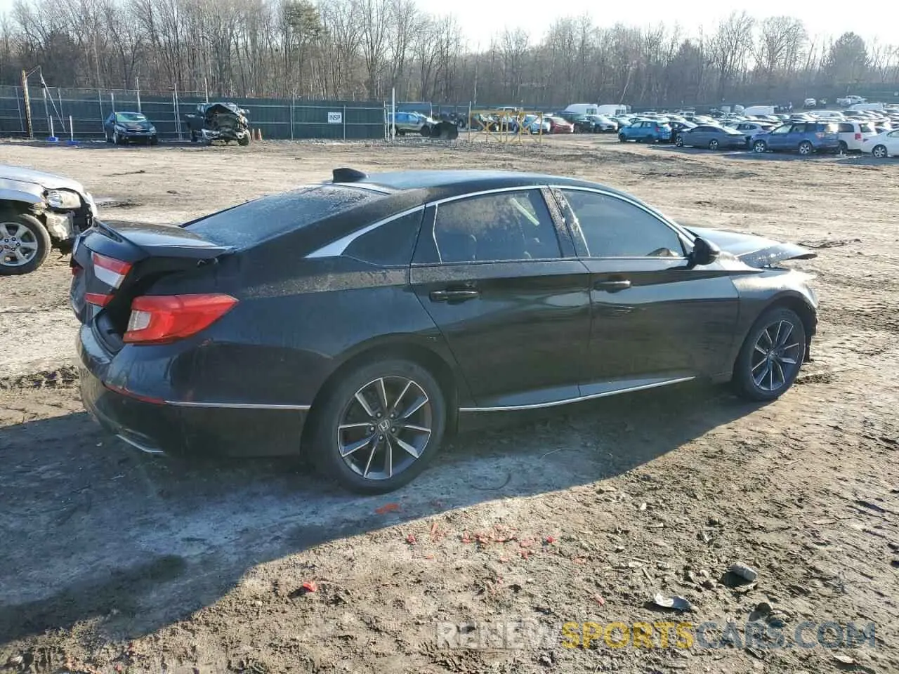 3 fotografías del automóvil dañado 1HGCV1F52MA057065 HONDA ACCORD 2021