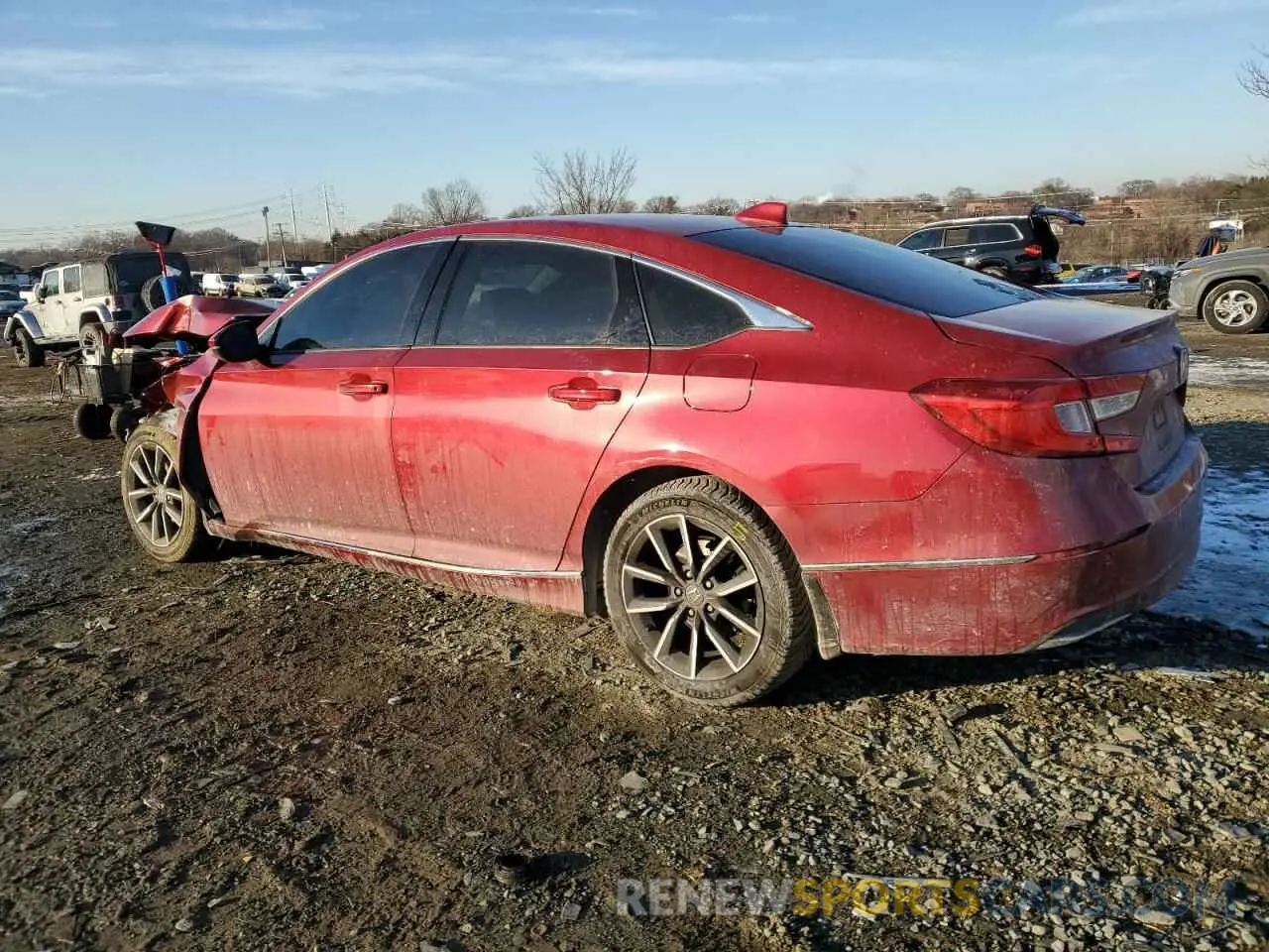 2 fotografías del automóvil dañado 1HGCV1F52MA094844 HONDA ACCORD 2021