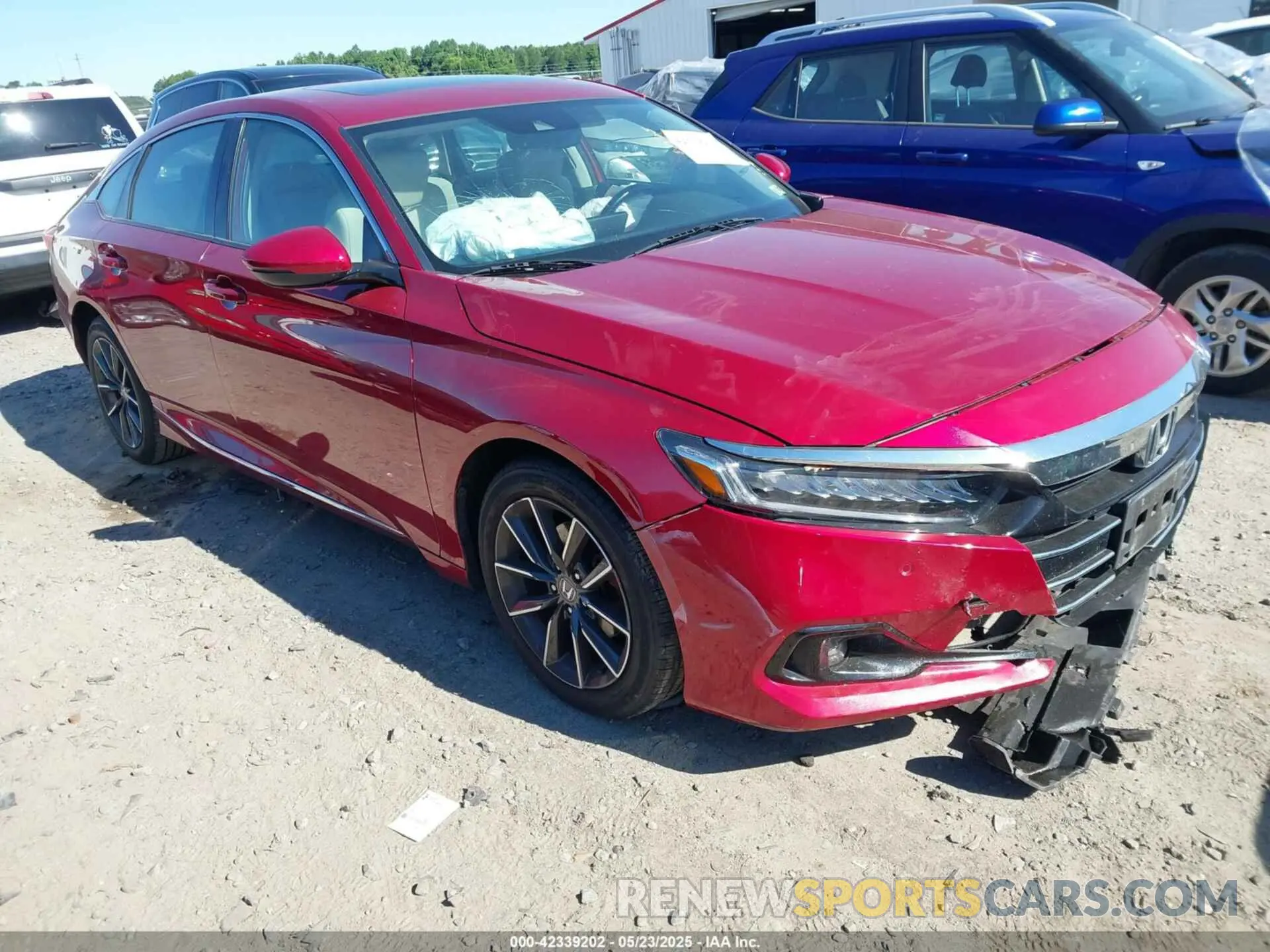 1 fotografías del automóvil dañado 1HGCV1F54MA021667 HONDA ACCORD 2021