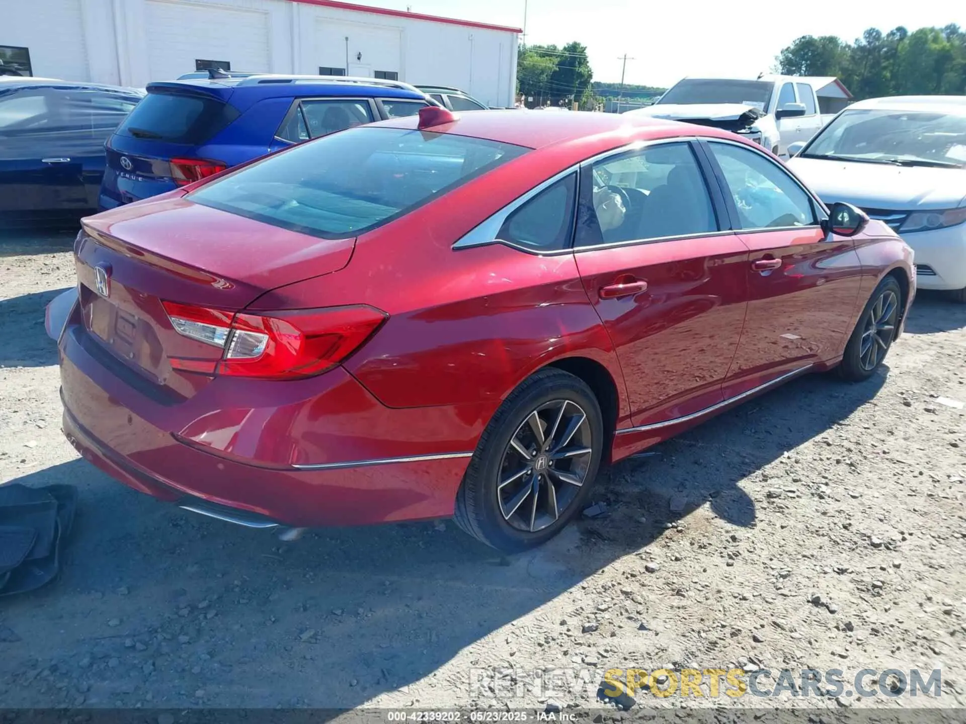 4 fotografías del automóvil dañado 1HGCV1F54MA021667 HONDA ACCORD 2021
