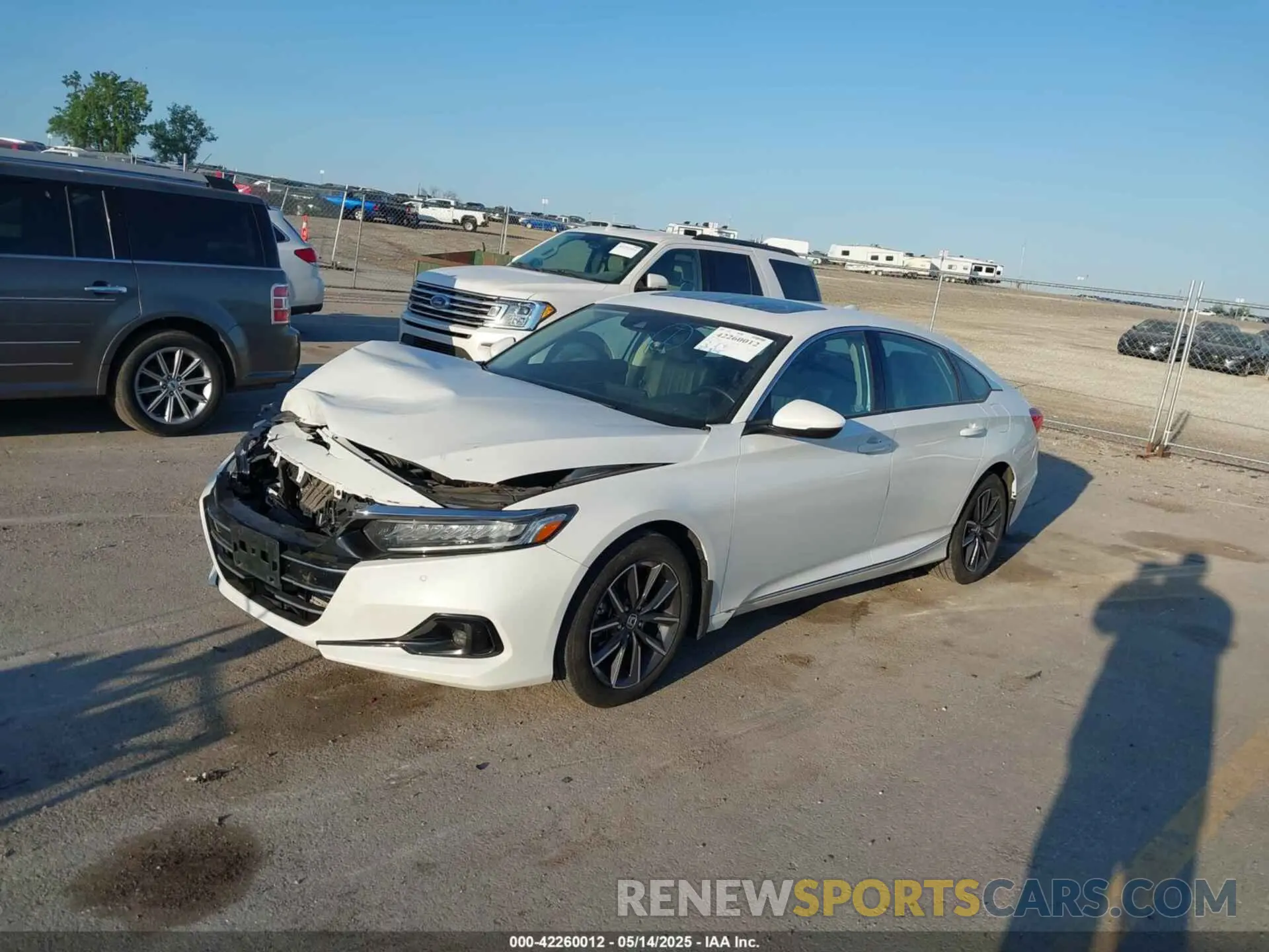 2 fotografías del automóvil dañado 1HGCV1F54MA085174 HONDA ACCORD 2021