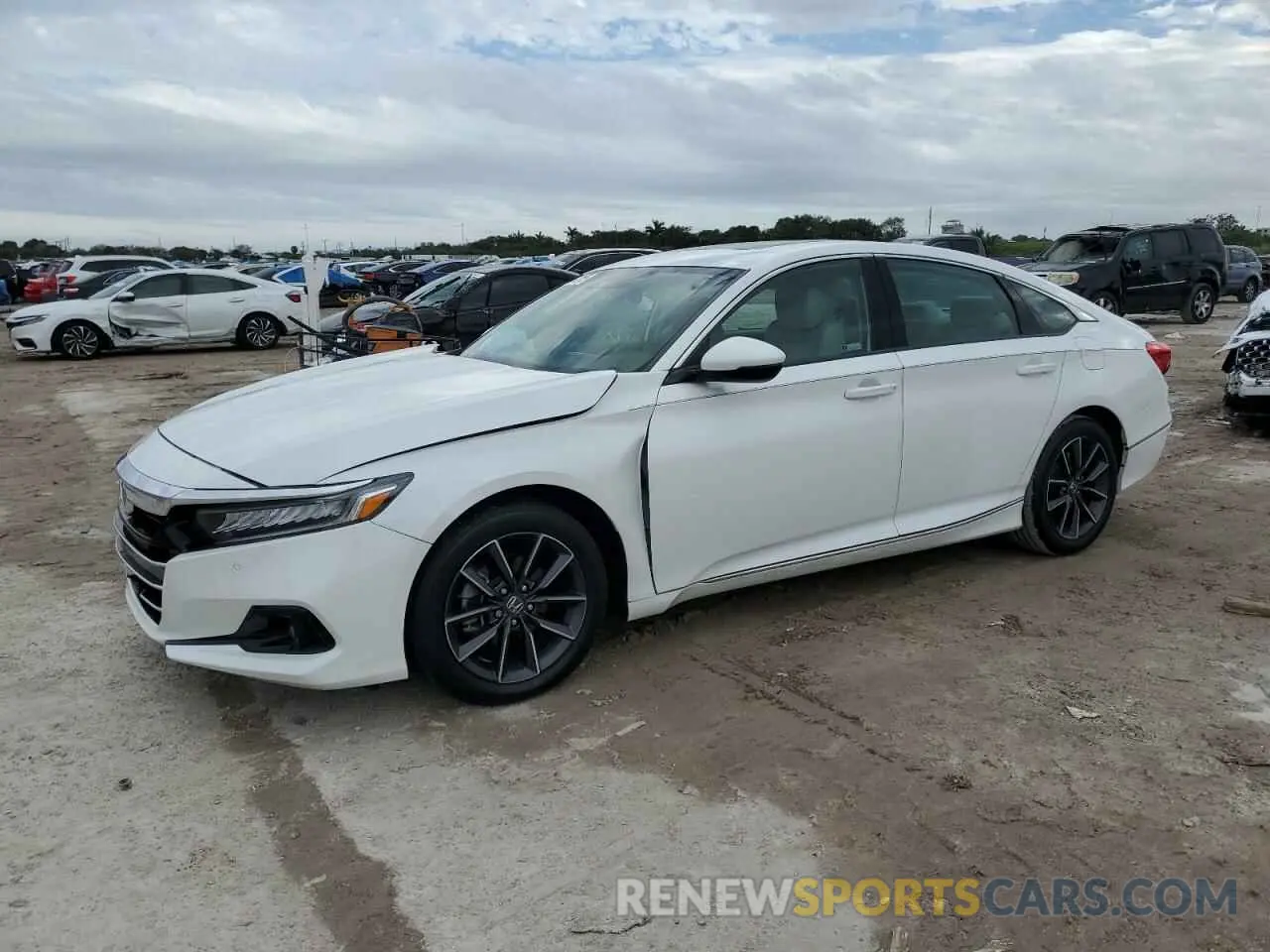 1 fotografías del automóvil dañado 1HGCV1F55MA029910 HONDA ACCORD 2021