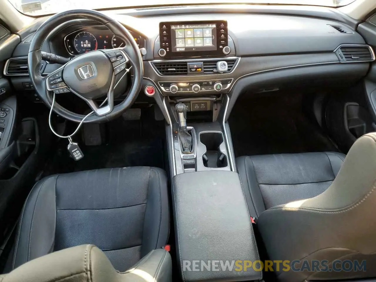 8 fotografías del automóvil dañado 1HGCV1F55MA073695 HONDA ACCORD 2021