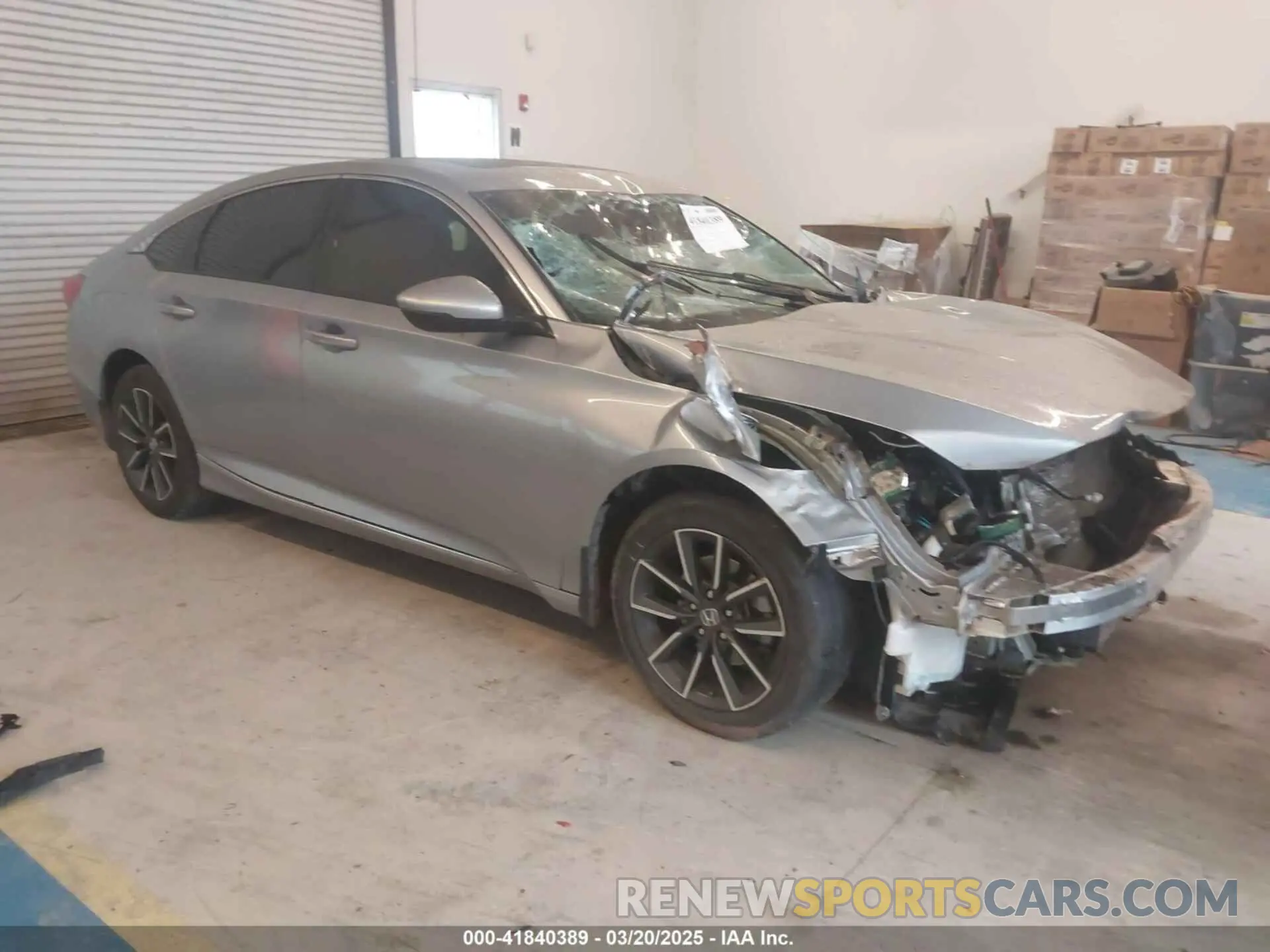 1 fotografías del automóvil dañado 1HGCV1F56MA115792 HONDA ACCORD 2021