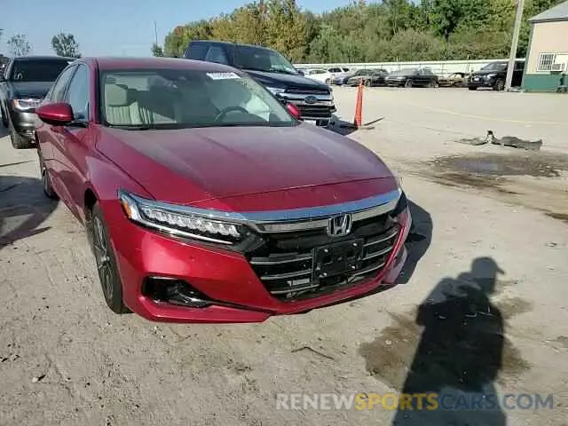 11 fotografías del automóvil dañado 1HGCV1F58MA014883 HONDA ACCORD 2021