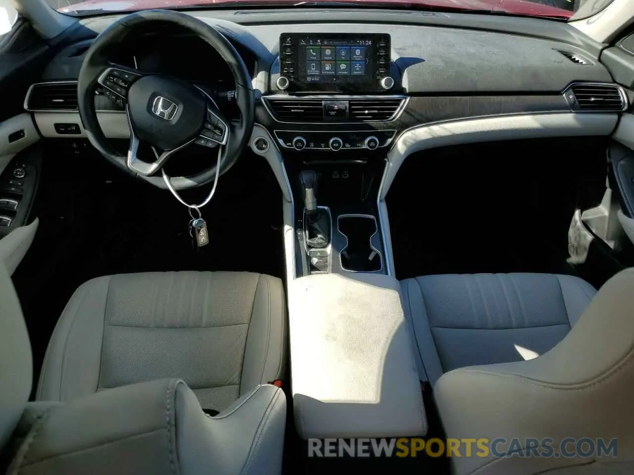 8 fotografías del automóvil dañado 1HGCV1F58MA014883 HONDA ACCORD 2021