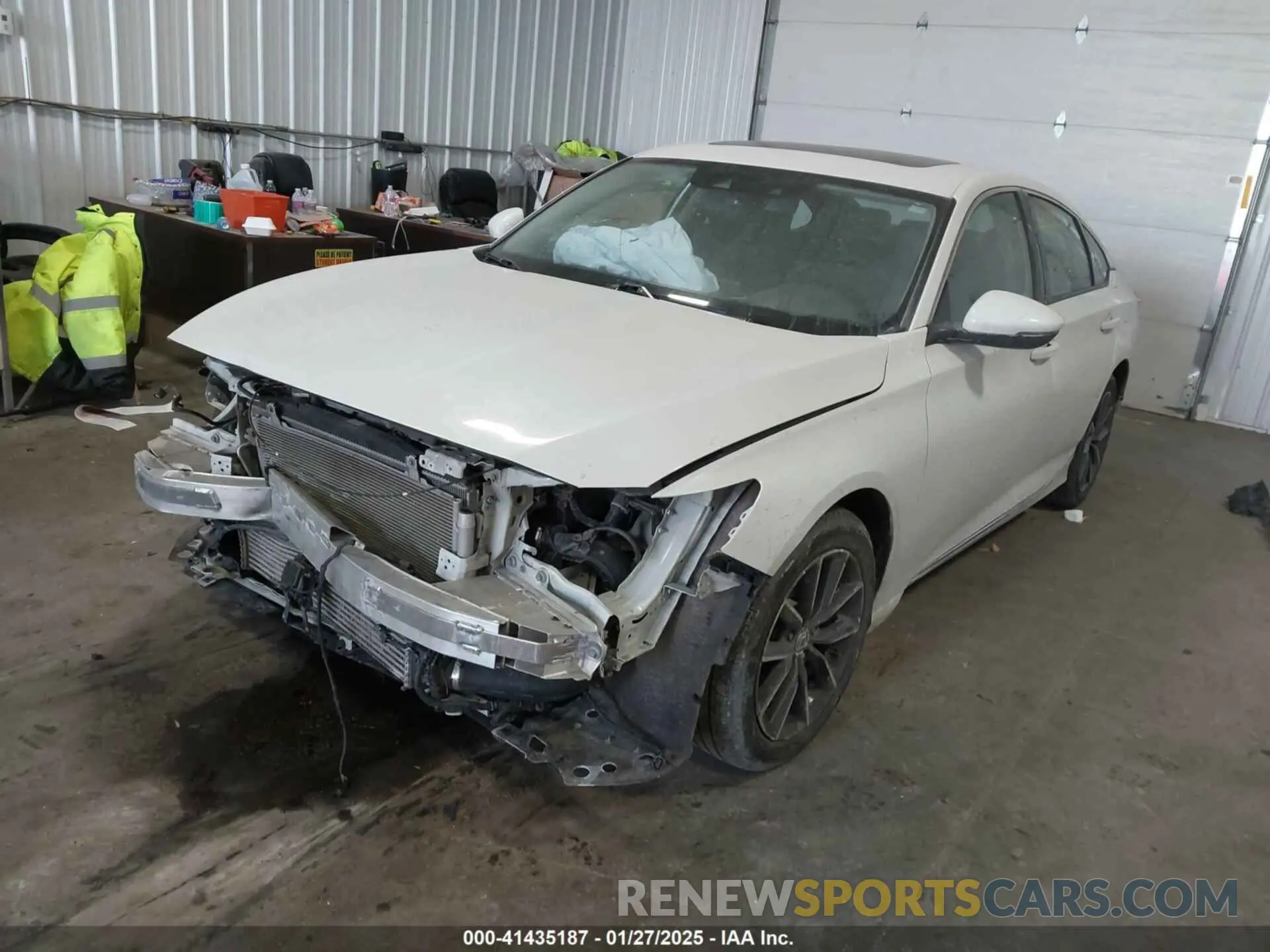 2 fotografías del automóvil dañado 1HGCV1F58MA015001 HONDA ACCORD 2021