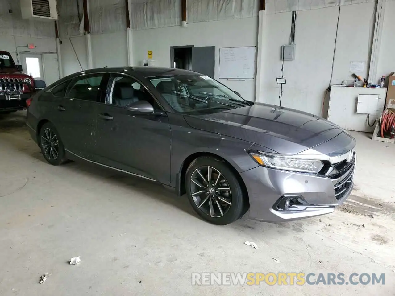 4 fotografías del automóvil dañado 1HGCV1F58MA042215 HONDA ACCORD 2021