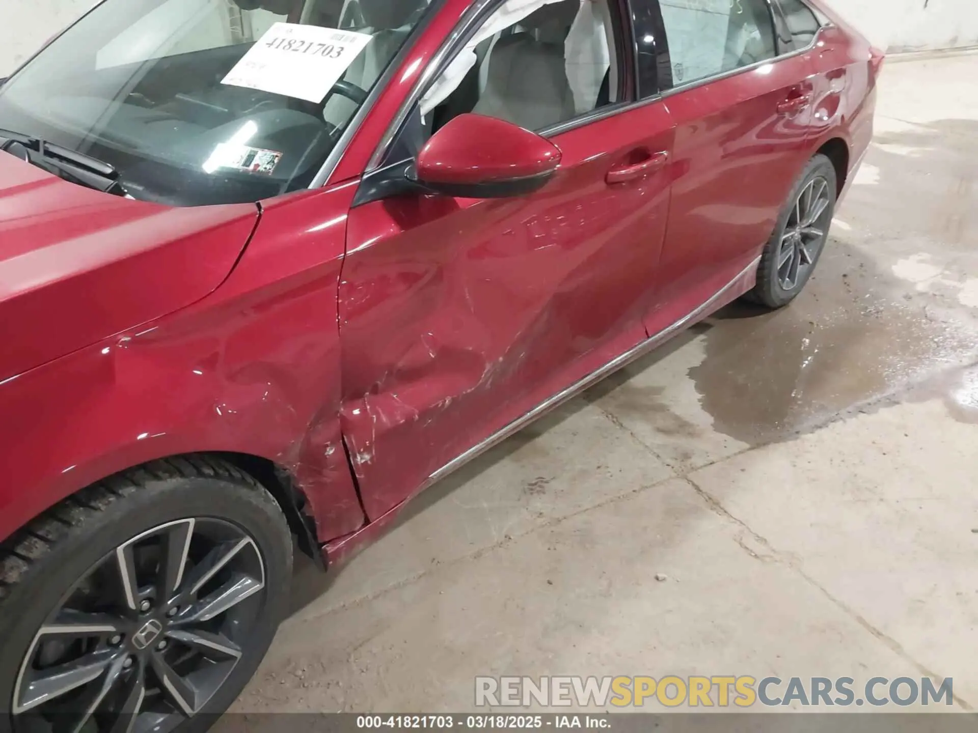 6 fotografías del automóvil dañado 1HGCV1F59MA000698 HONDA ACCORD 2021