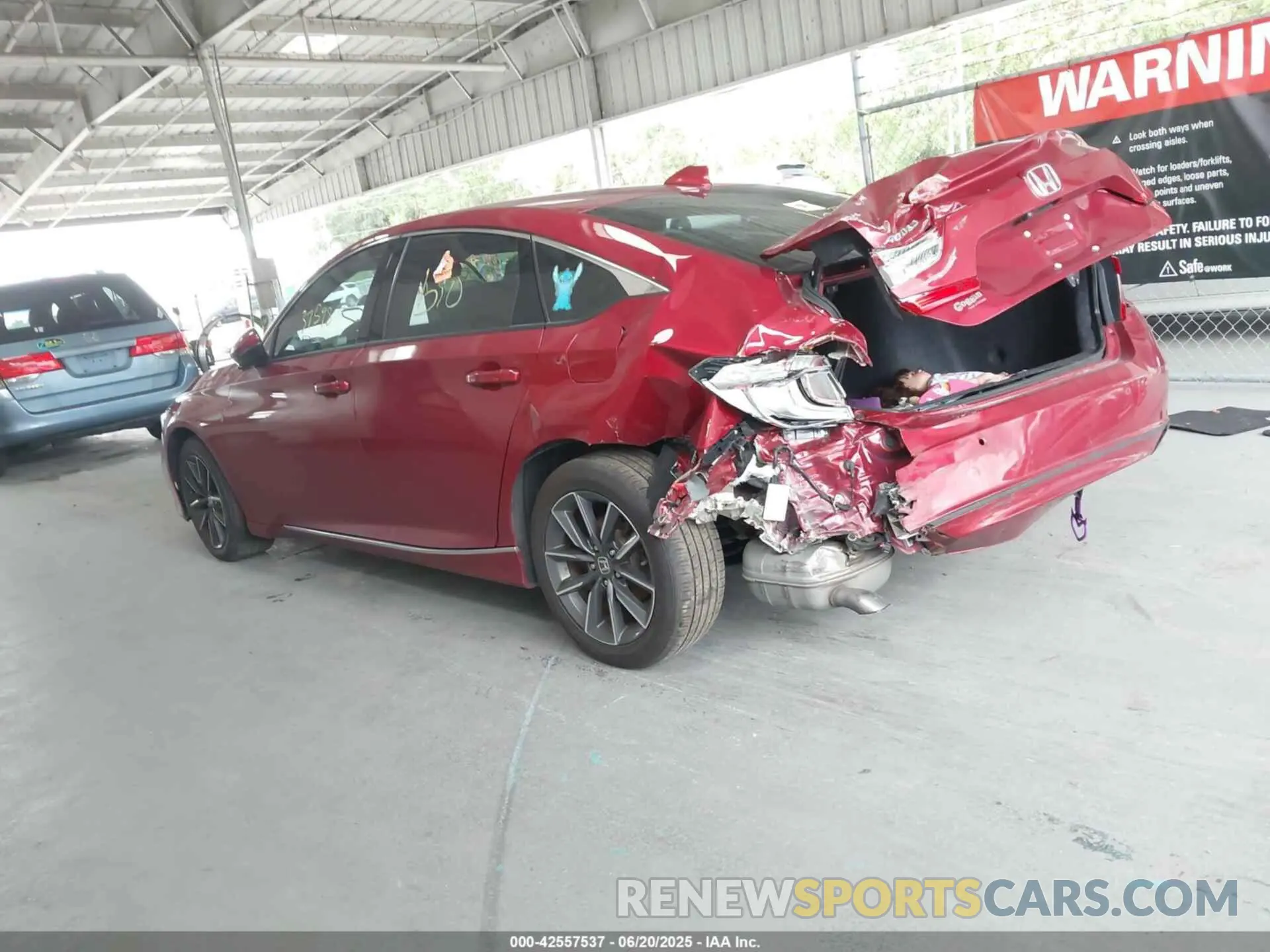 13 fotografías del automóvil dañado 1HGCV1F59MA046810 HONDA ACCORD 2021