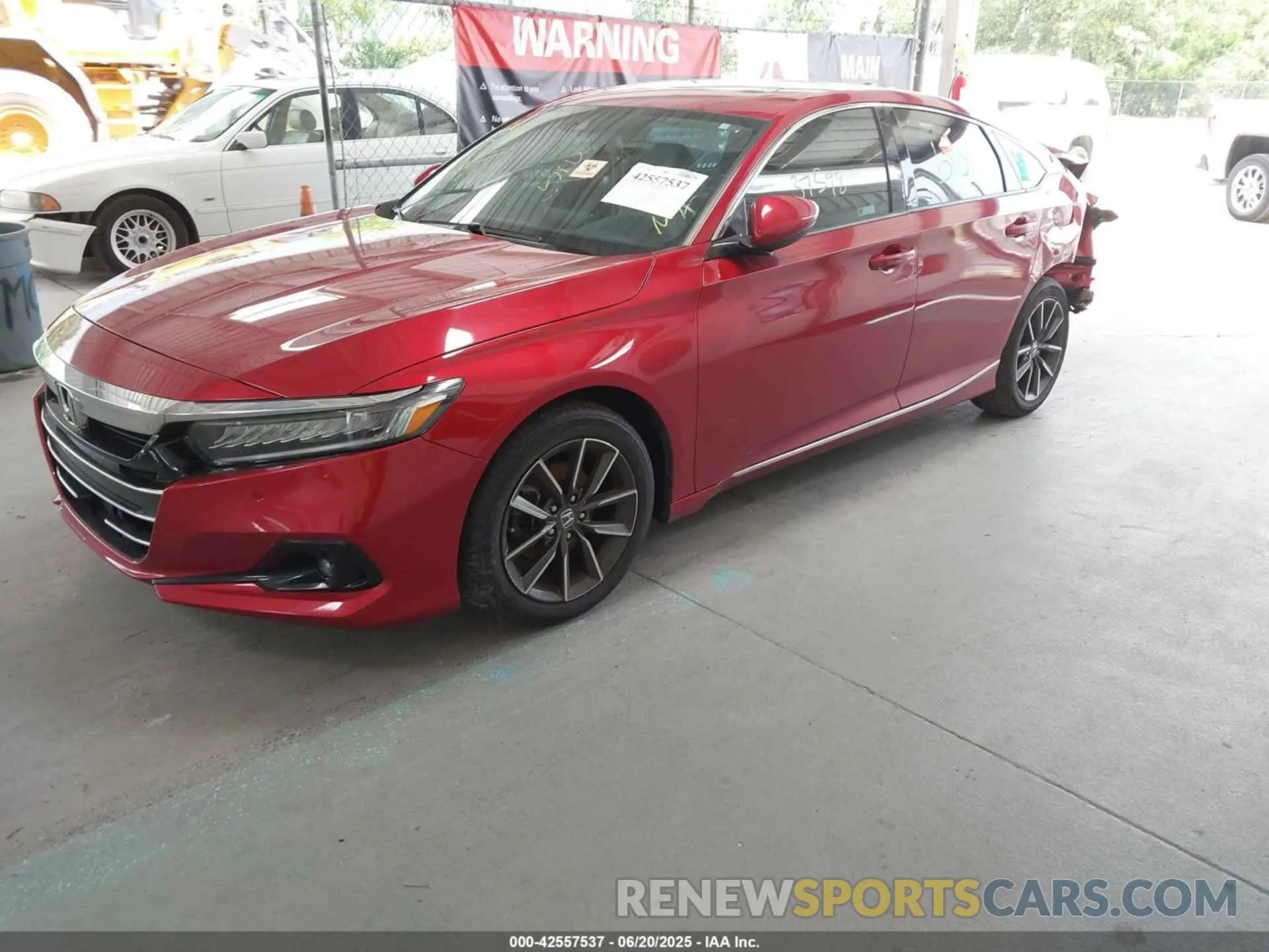 2 fotografías del automóvil dañado 1HGCV1F59MA046810 HONDA ACCORD 2021