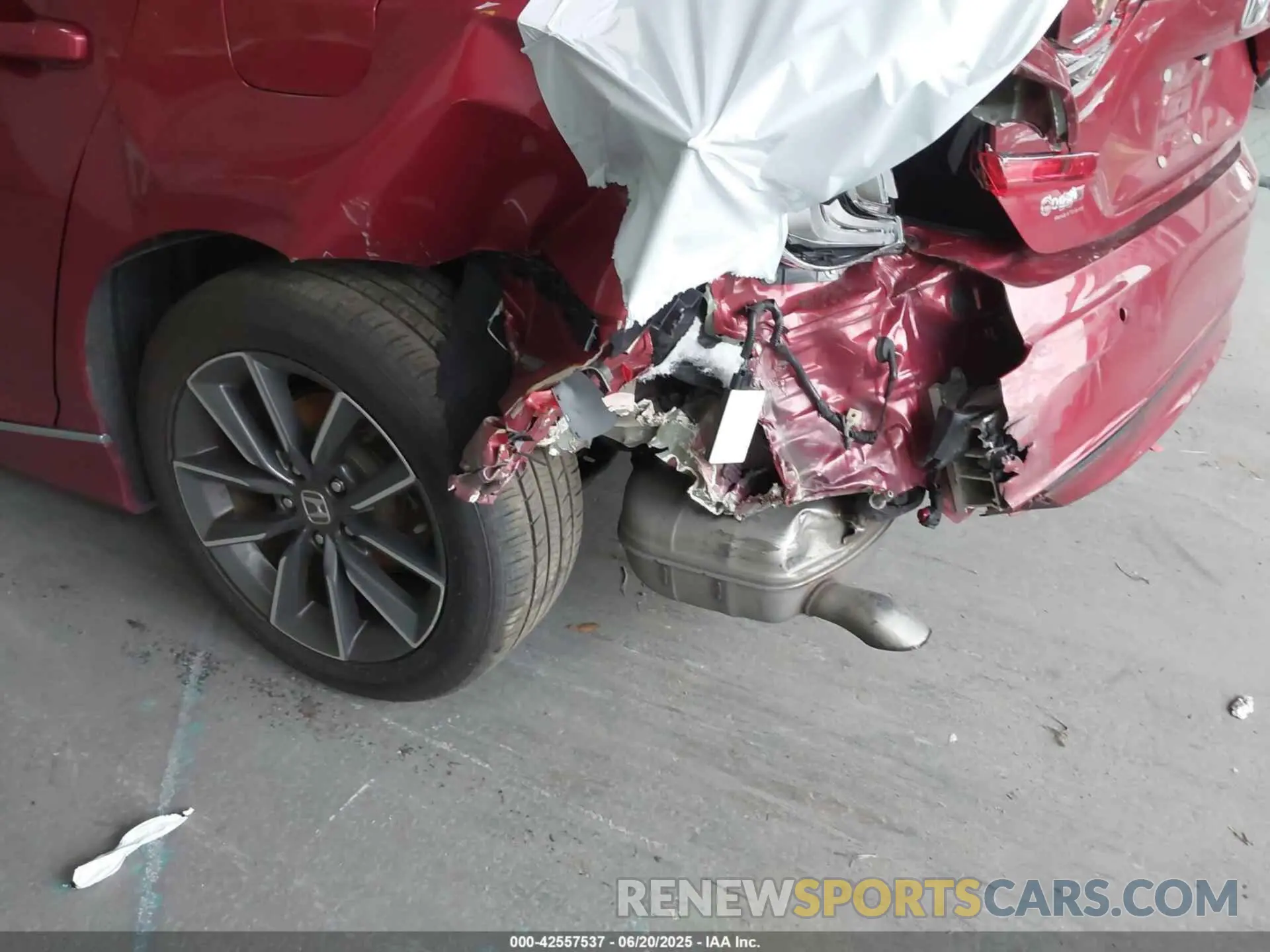 6 fotografías del automóvil dañado 1HGCV1F59MA046810 HONDA ACCORD 2021