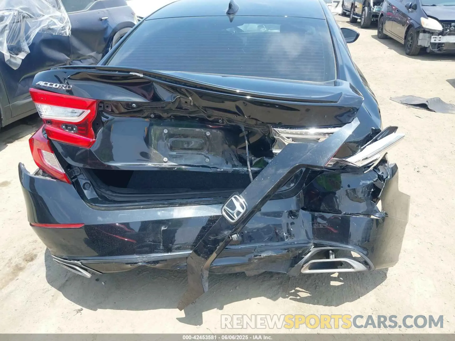 6 fotografías del automóvil dañado 1HGCV2F30MA014350 HONDA ACCORD 2021