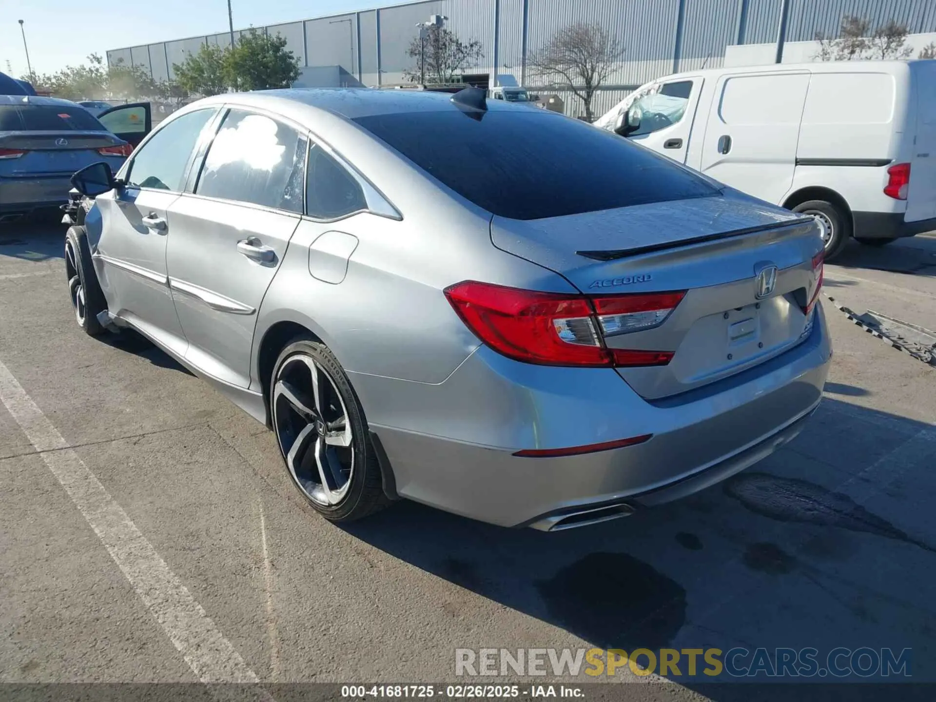 4 fotografías del automóvil dañado 1HGCV2F30MA021234 HONDA ACCORD 2021