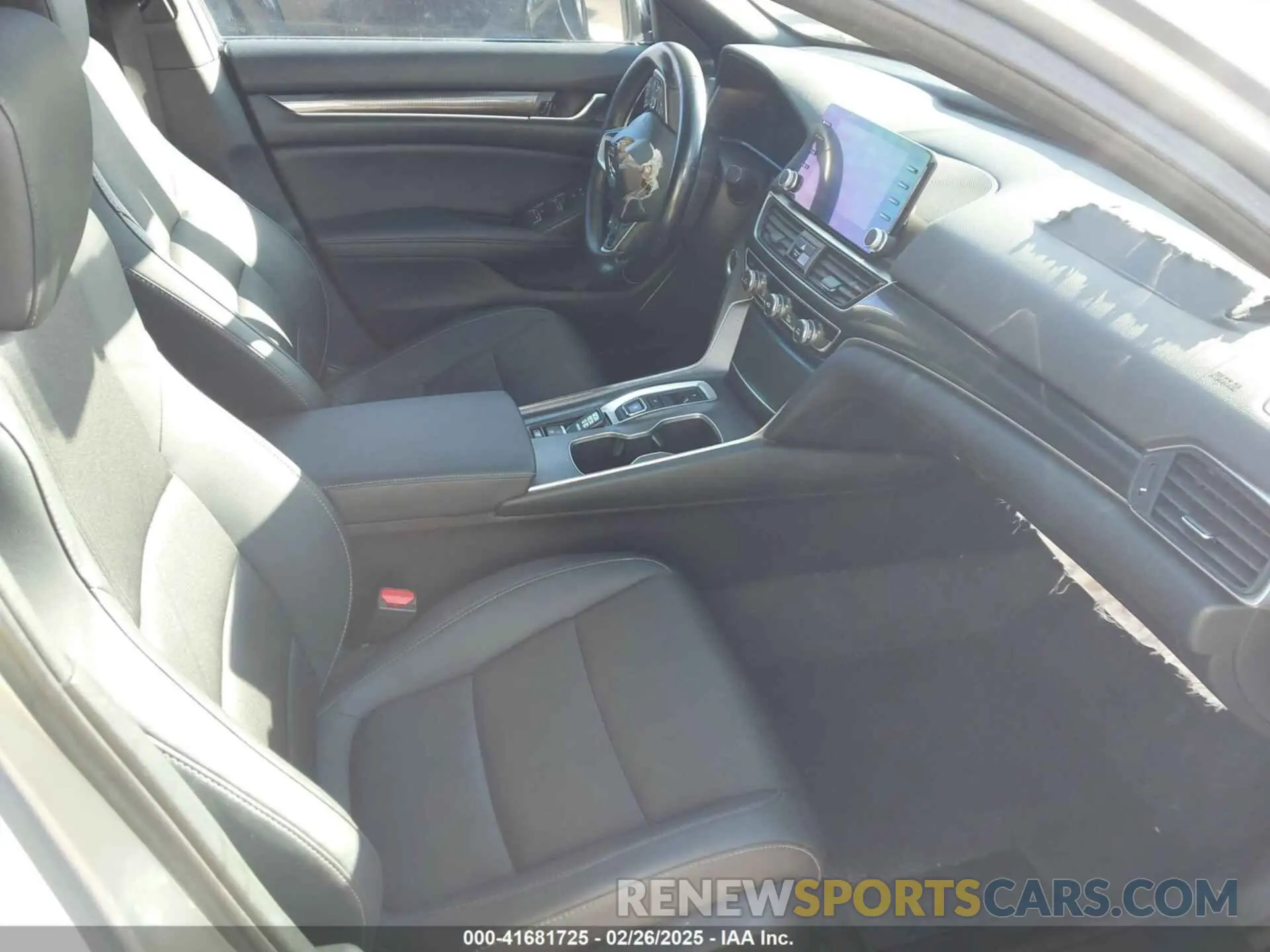 5 fotografías del automóvil dañado 1HGCV2F30MA021234 HONDA ACCORD 2021