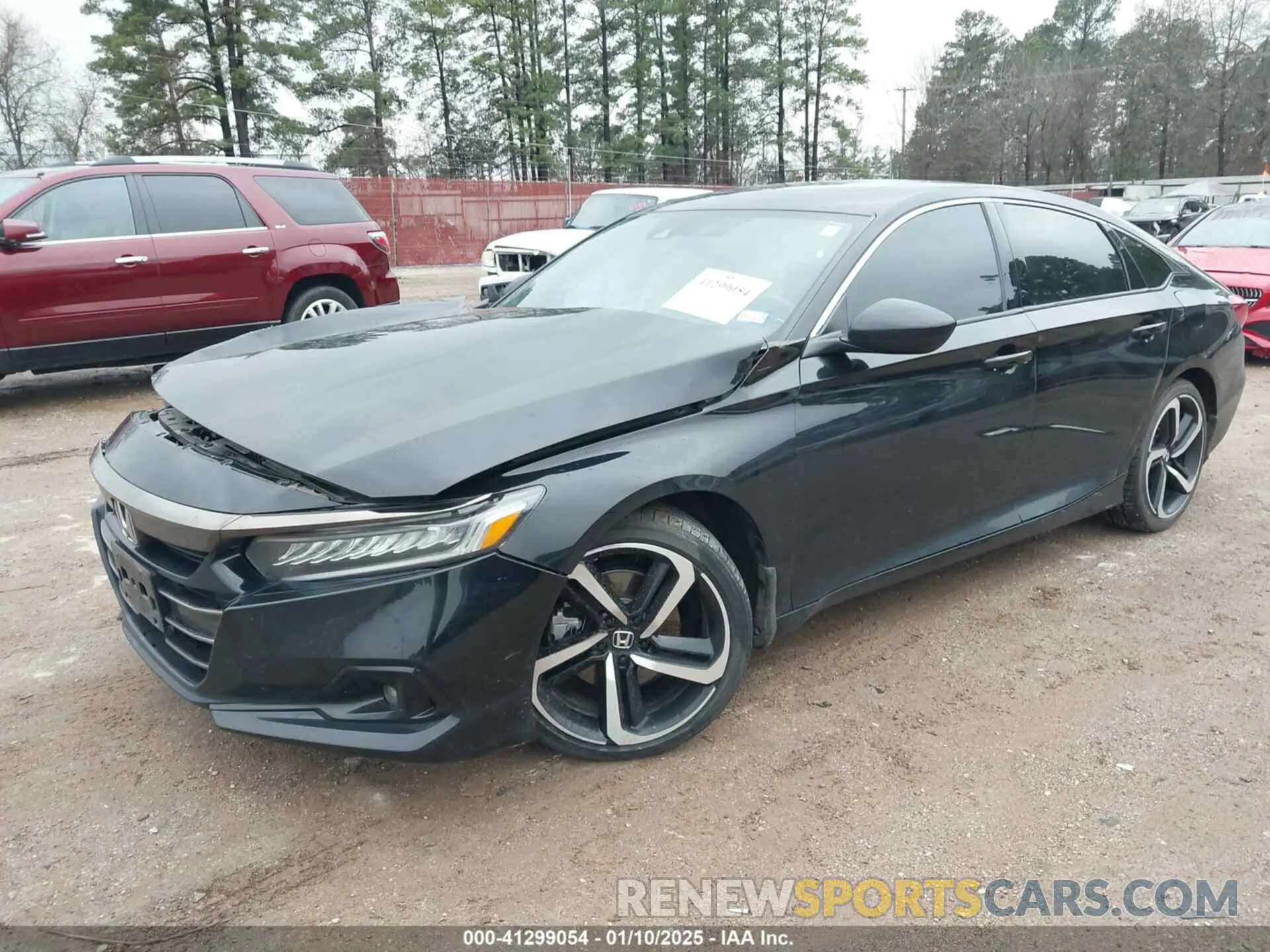 2 fotografías del automóvil dañado 1HGCV2F30MA023369 HONDA ACCORD 2021