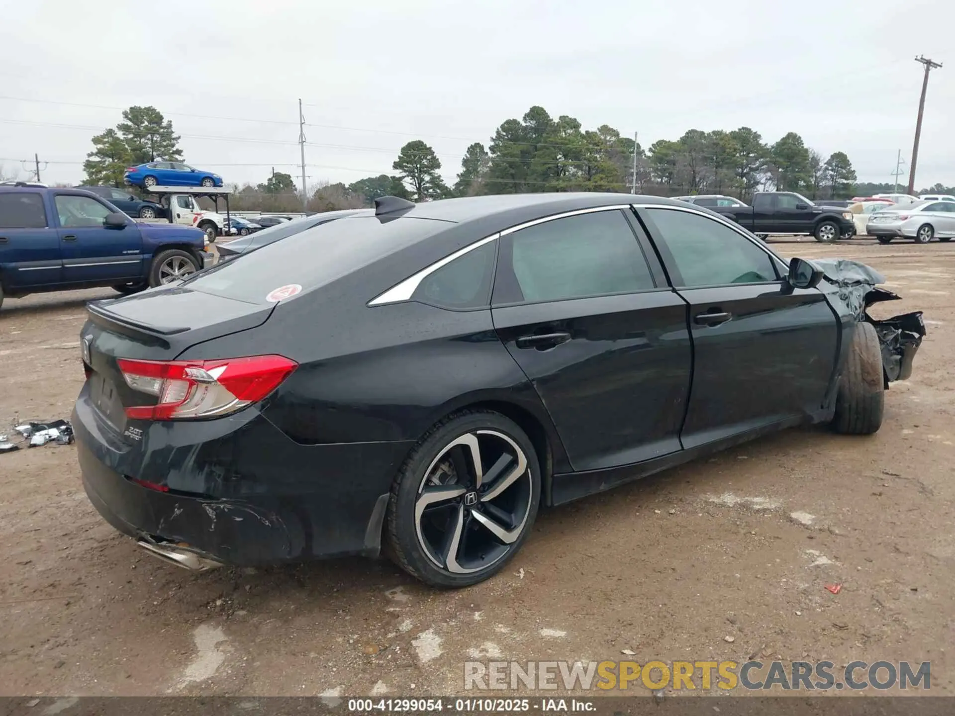 4 fotografías del automóvil dañado 1HGCV2F30MA023369 HONDA ACCORD 2021