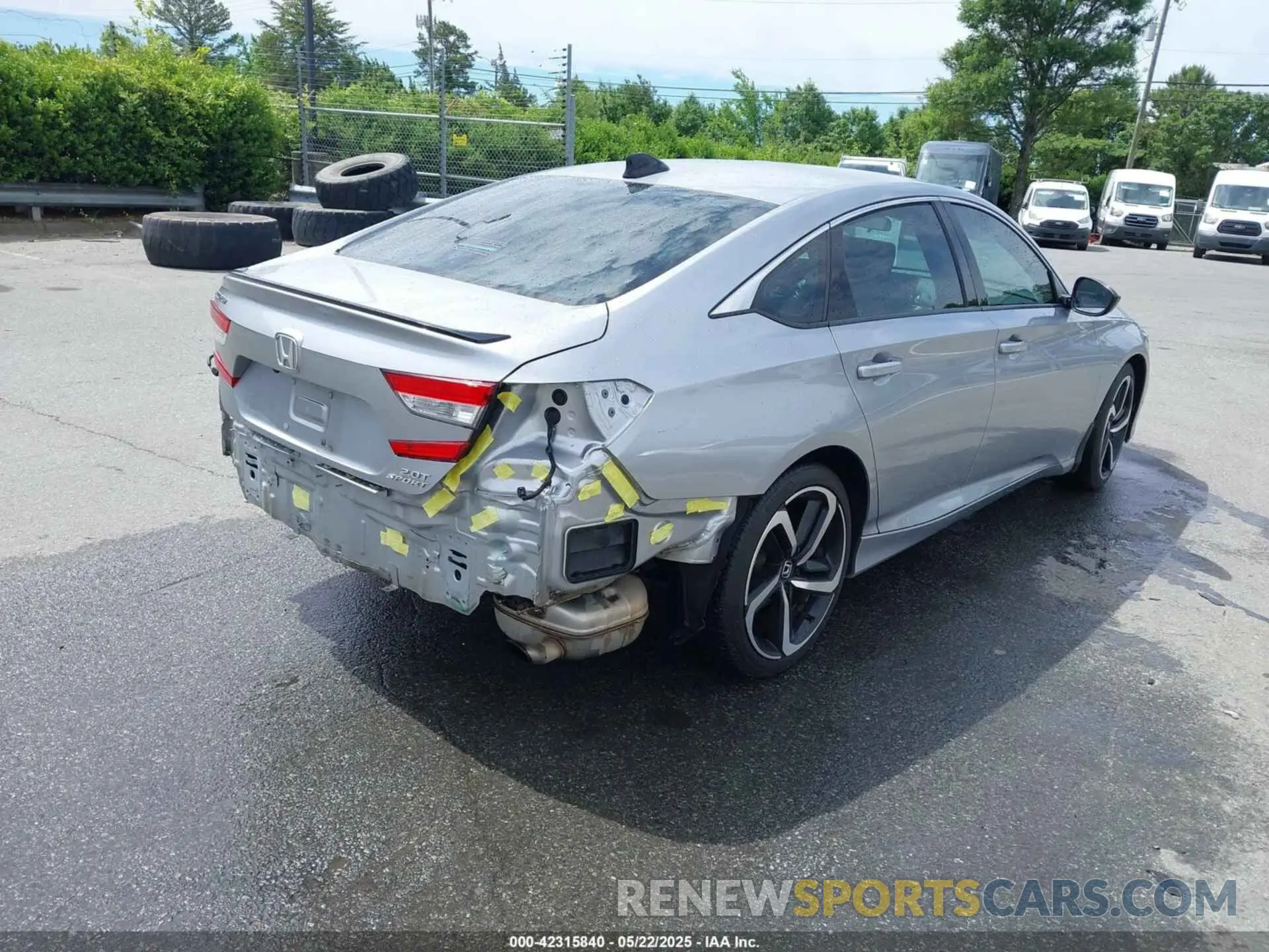 4 fotografías del automóvil dañado 1HGCV2F30MA025302 HONDA ACCORD 2021