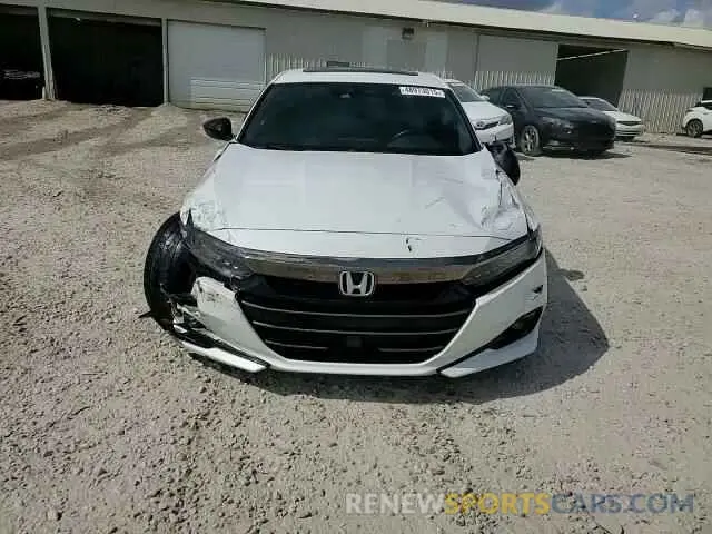 14 fotografías del automóvil dañado 1HGCV2F30MA029060 HONDA ACCORD 2021