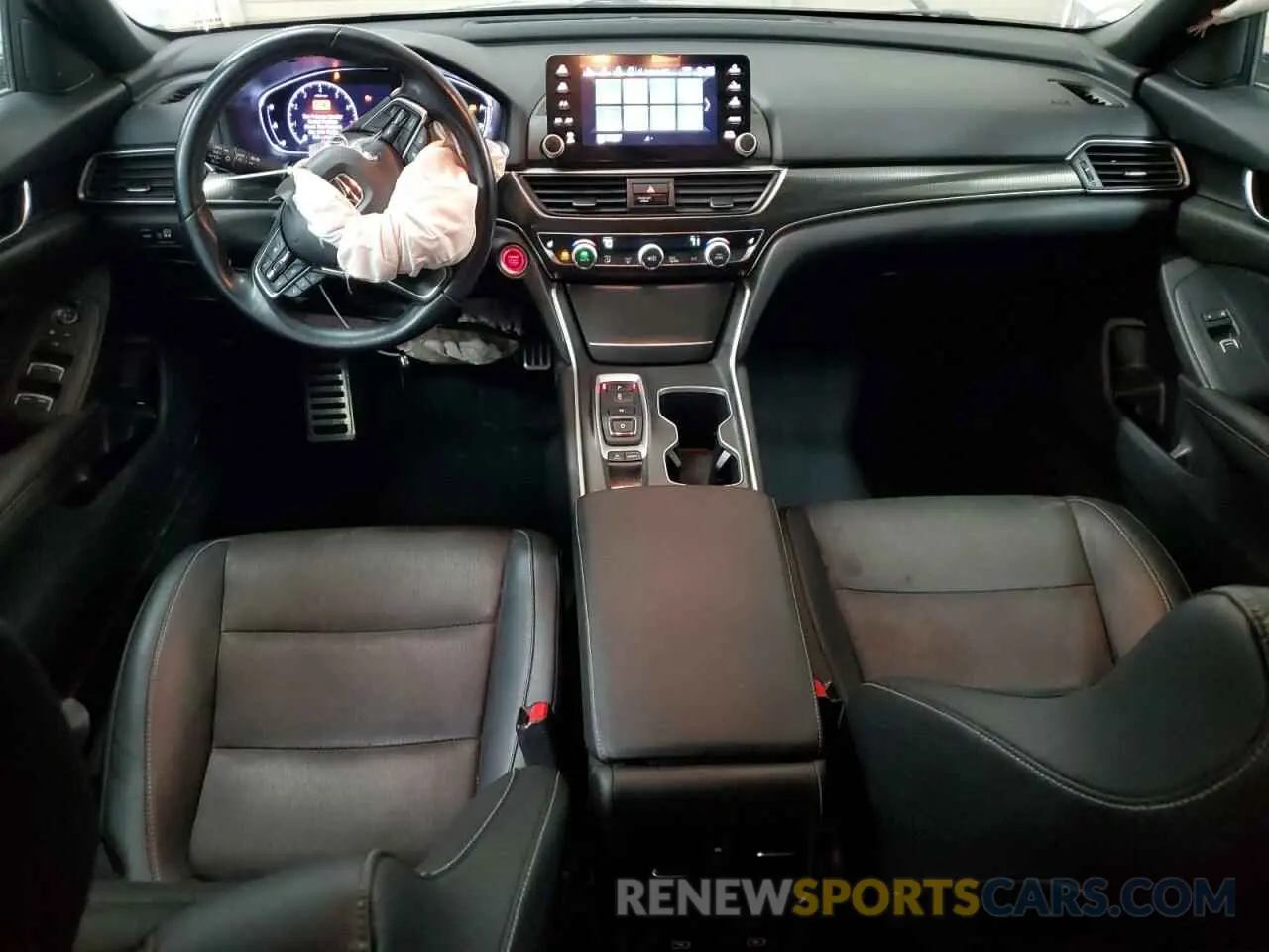 8 fotografías del automóvil dañado 1HGCV2F30MA029060 HONDA ACCORD 2021