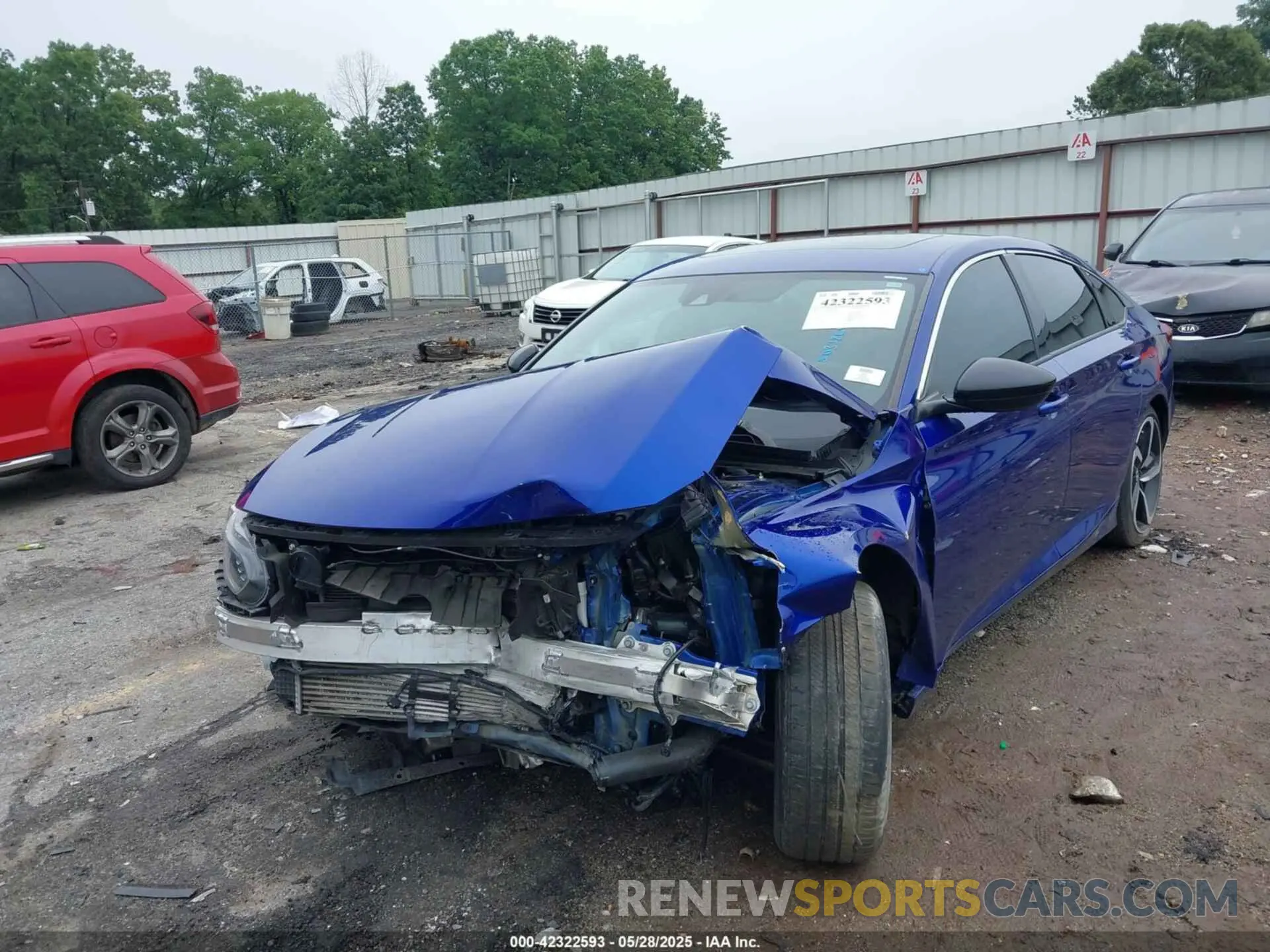 2 fotografías del automóvil dañado 1HGCV2F30MA032864 HONDA ACCORD 2021