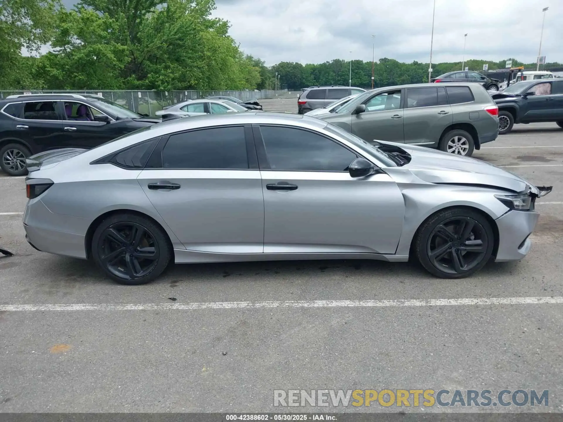 13 fotografías del automóvil dañado 1HGCV2F31MA000330 HONDA ACCORD 2021
