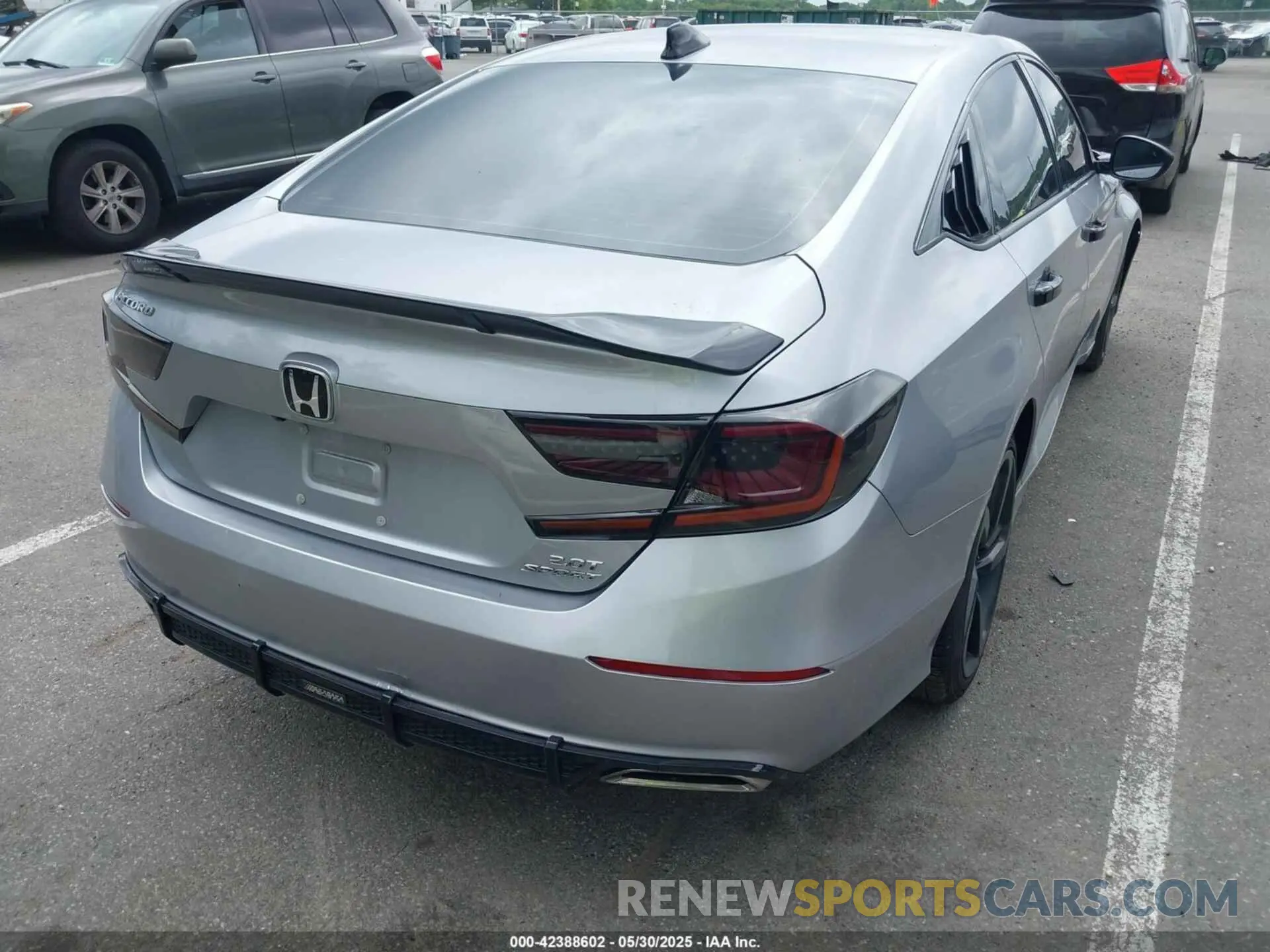 4 fotografías del automóvil dañado 1HGCV2F31MA000330 HONDA ACCORD 2021