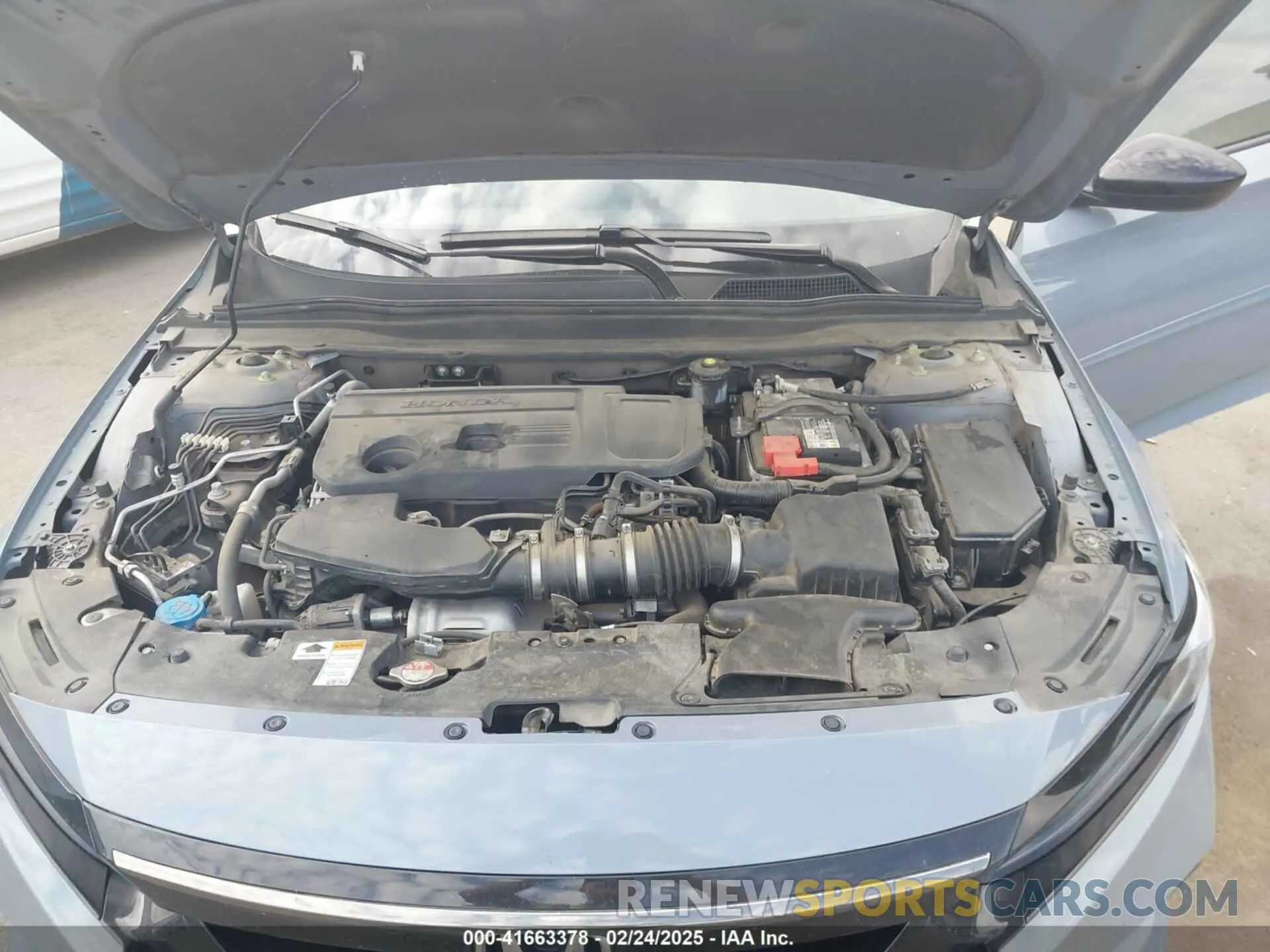 10 fotografías del automóvil dañado 1HGCV2F32MA001003 HONDA ACCORD 2021