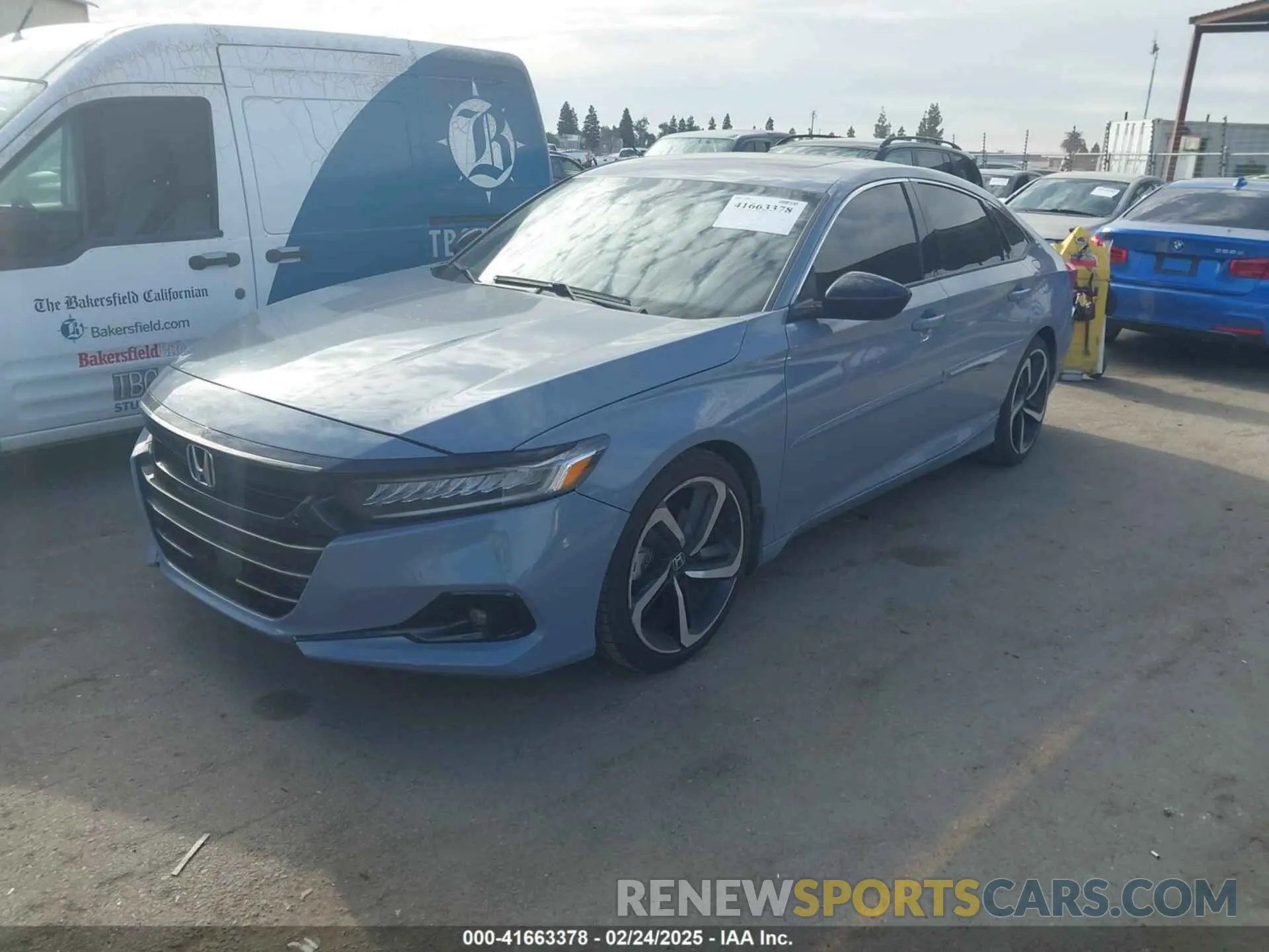 2 fotografías del automóvil dañado 1HGCV2F32MA001003 HONDA ACCORD 2021