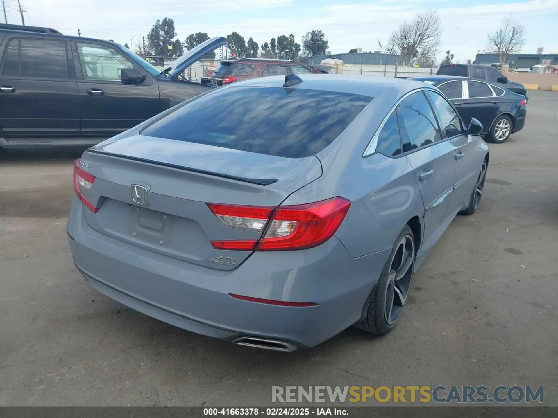 4 fotografías del automóvil dañado 1HGCV2F32MA001003 HONDA ACCORD 2021