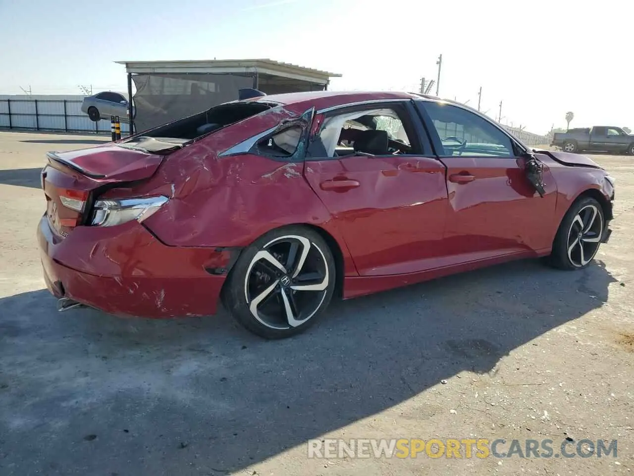 3 fotografías del automóvil dañado 1HGCV2F32MA009814 HONDA ACCORD 2021