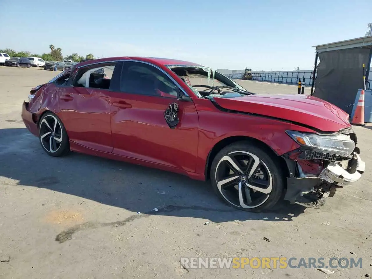 4 fotografías del automóvil dañado 1HGCV2F32MA009814 HONDA ACCORD 2021