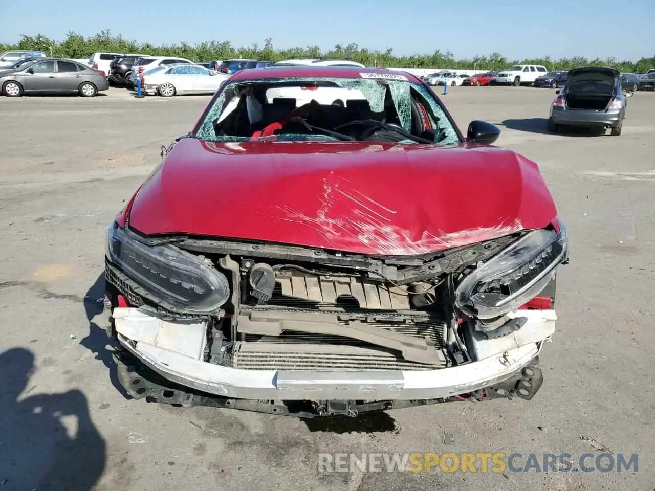 5 fotografías del automóvil dañado 1HGCV2F32MA009814 HONDA ACCORD 2021