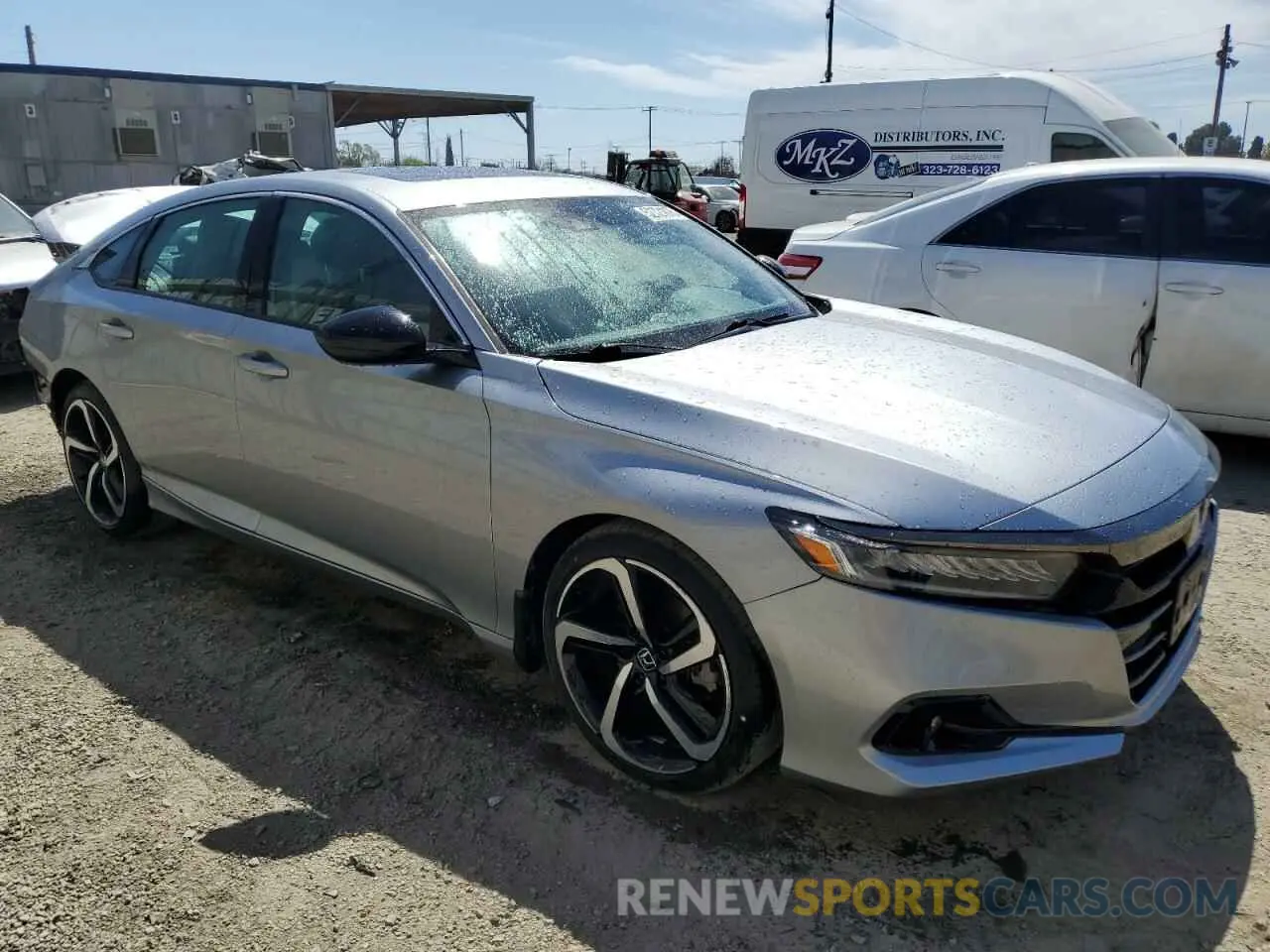 4 fotografías del automóvil dañado 1HGCV2F32MA028590 HONDA ACCORD 2021
