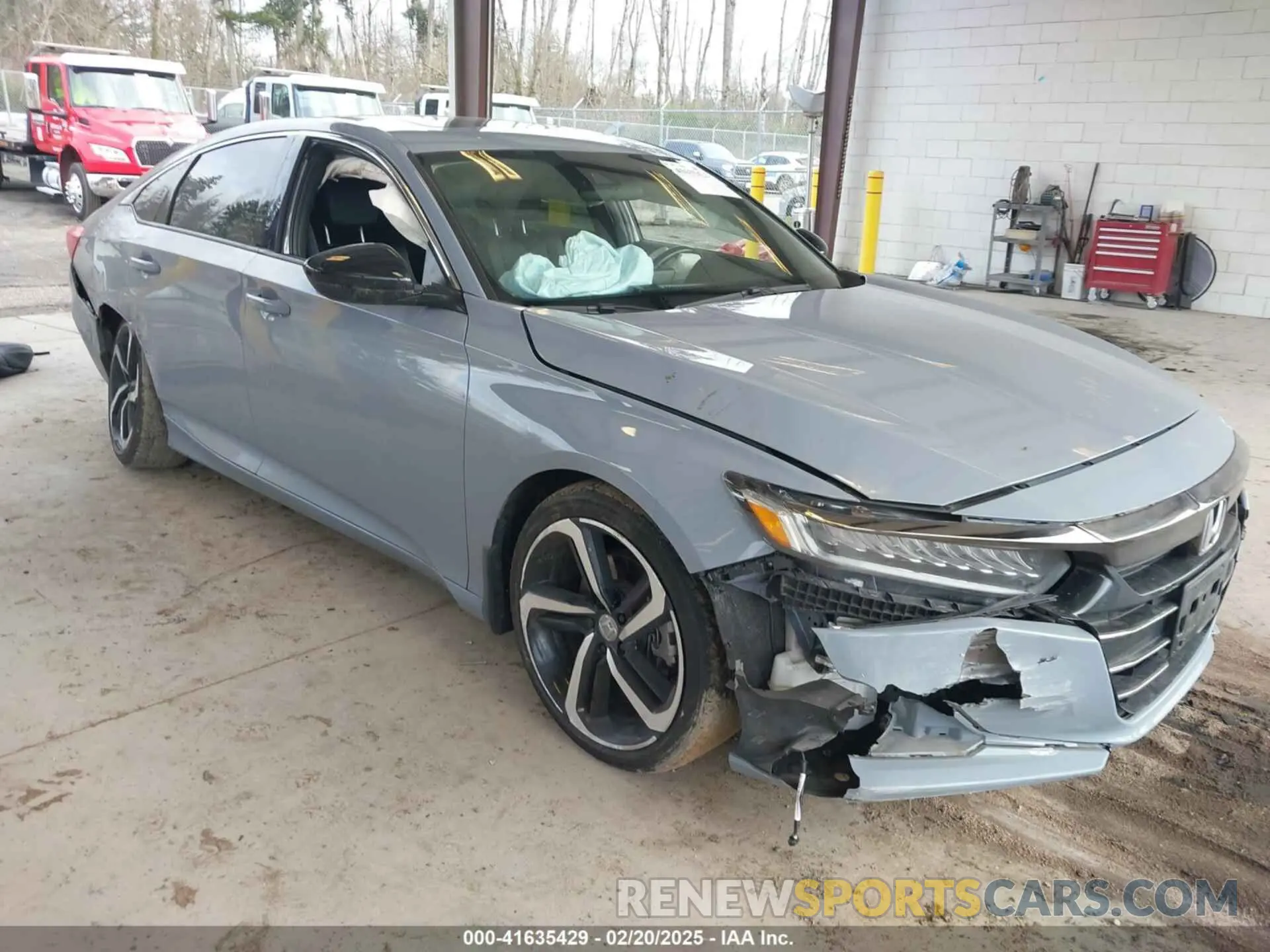 1 fotografías del automóvil dañado 1HGCV2F33MA003519 HONDA ACCORD 2021