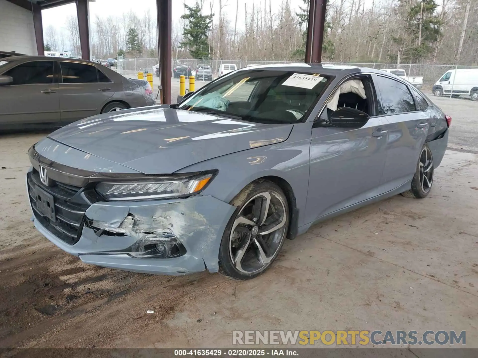 2 fotografías del automóvil dañado 1HGCV2F33MA003519 HONDA ACCORD 2021