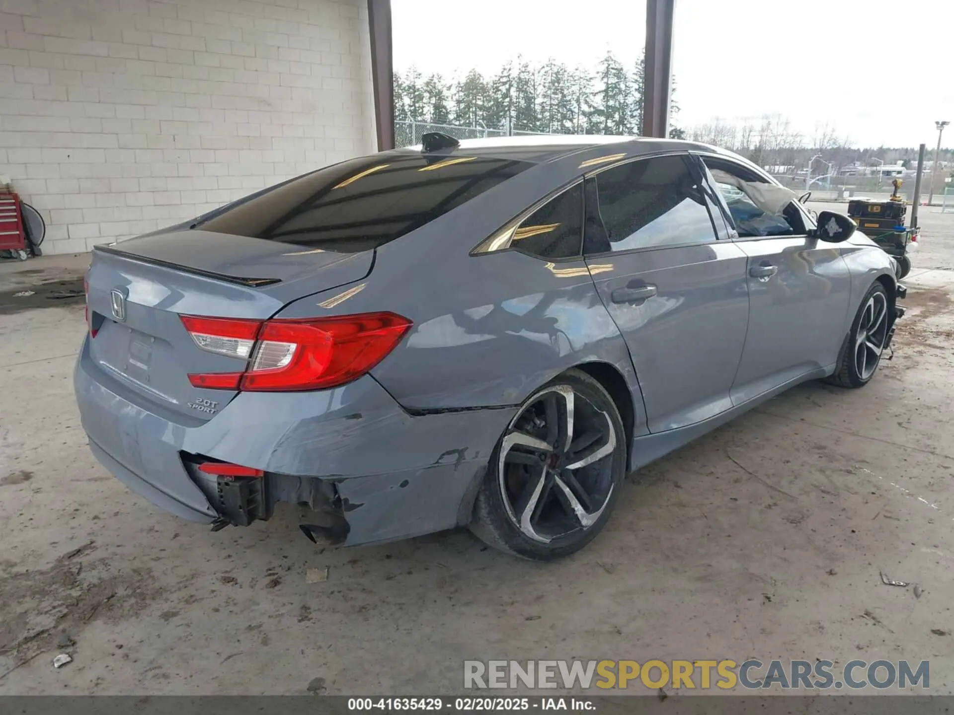 4 fotografías del automóvil dañado 1HGCV2F33MA003519 HONDA ACCORD 2021
