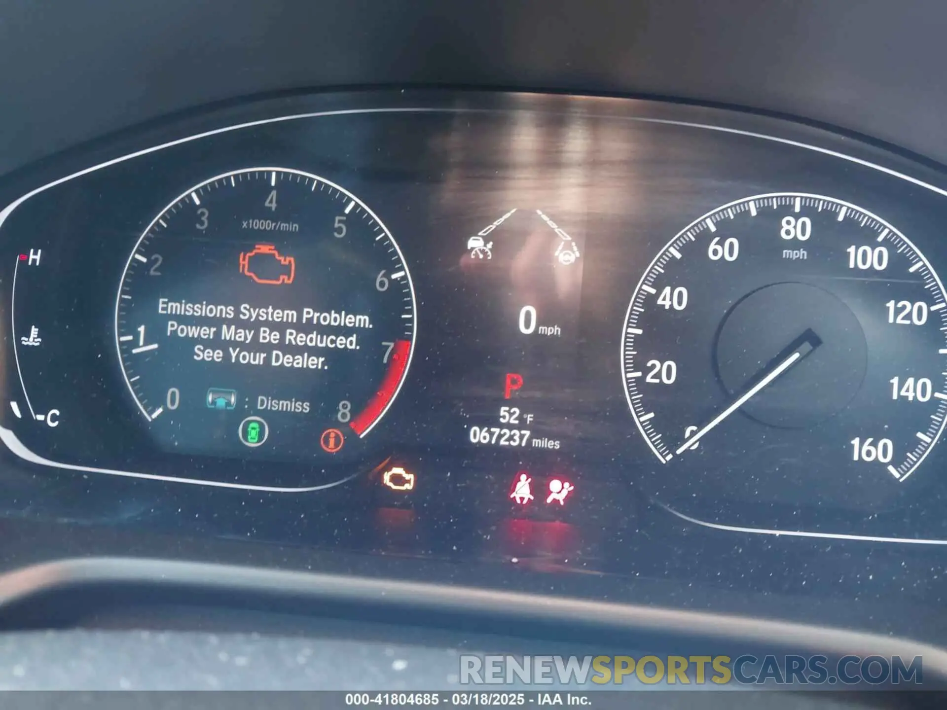 7 fotografías del automóvil dañado 1HGCV2F33MA007506 HONDA ACCORD 2021